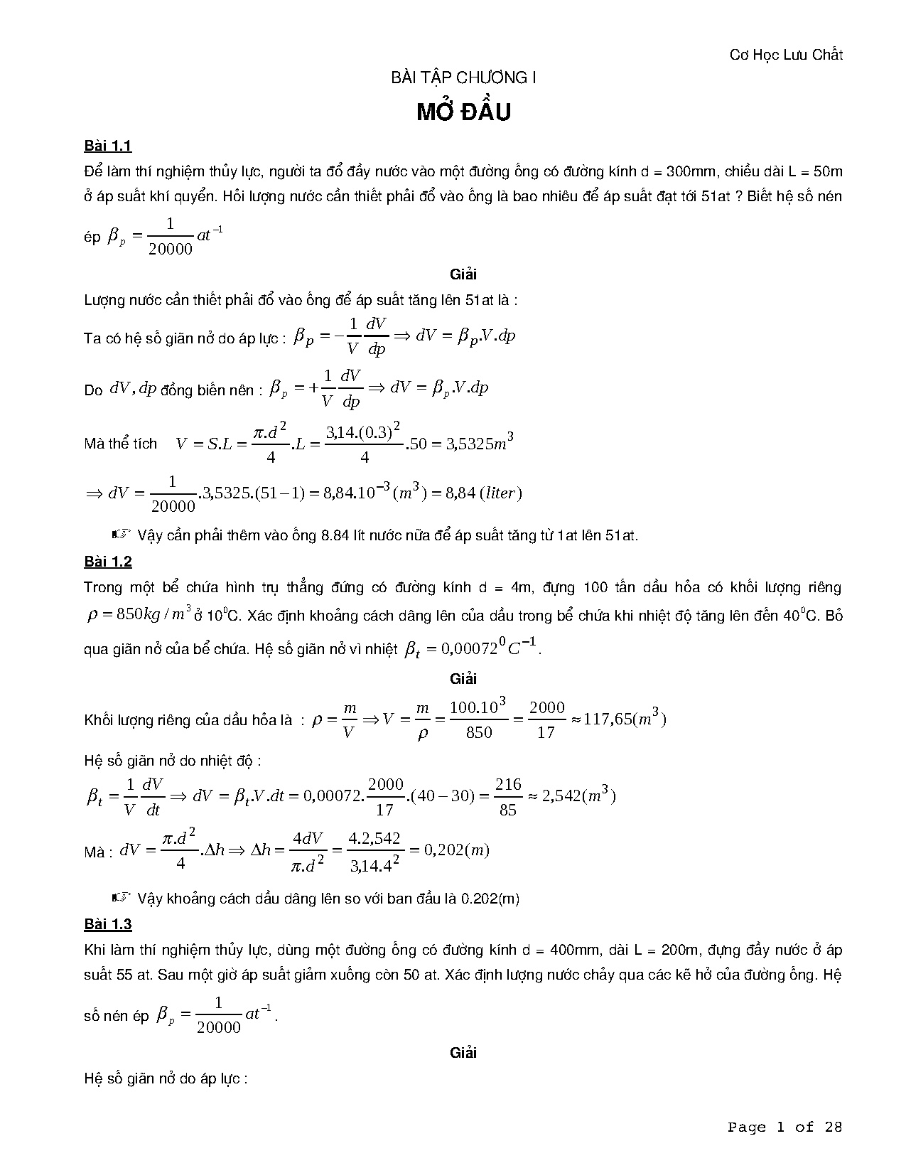 Ảnh một số trang tài liệu
