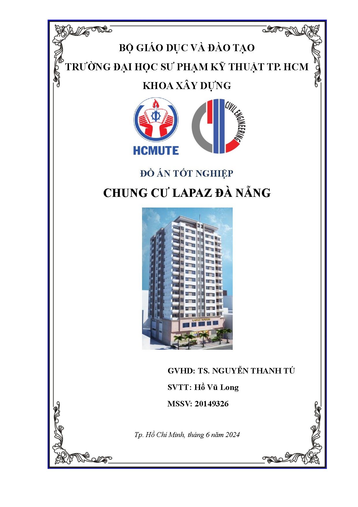 Đồ án tốt nghiệp - Chung cư plaza Đà Nẵng