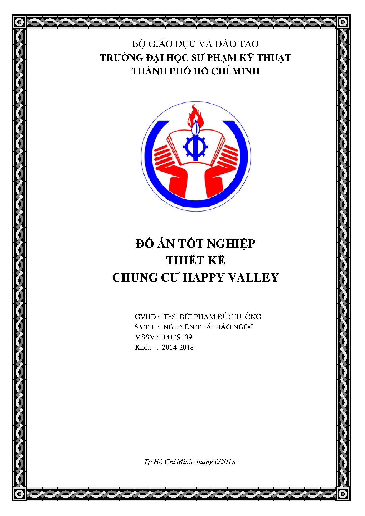 Đồ án tốt nghiệp - Thiết kế chung cư Happy Valley