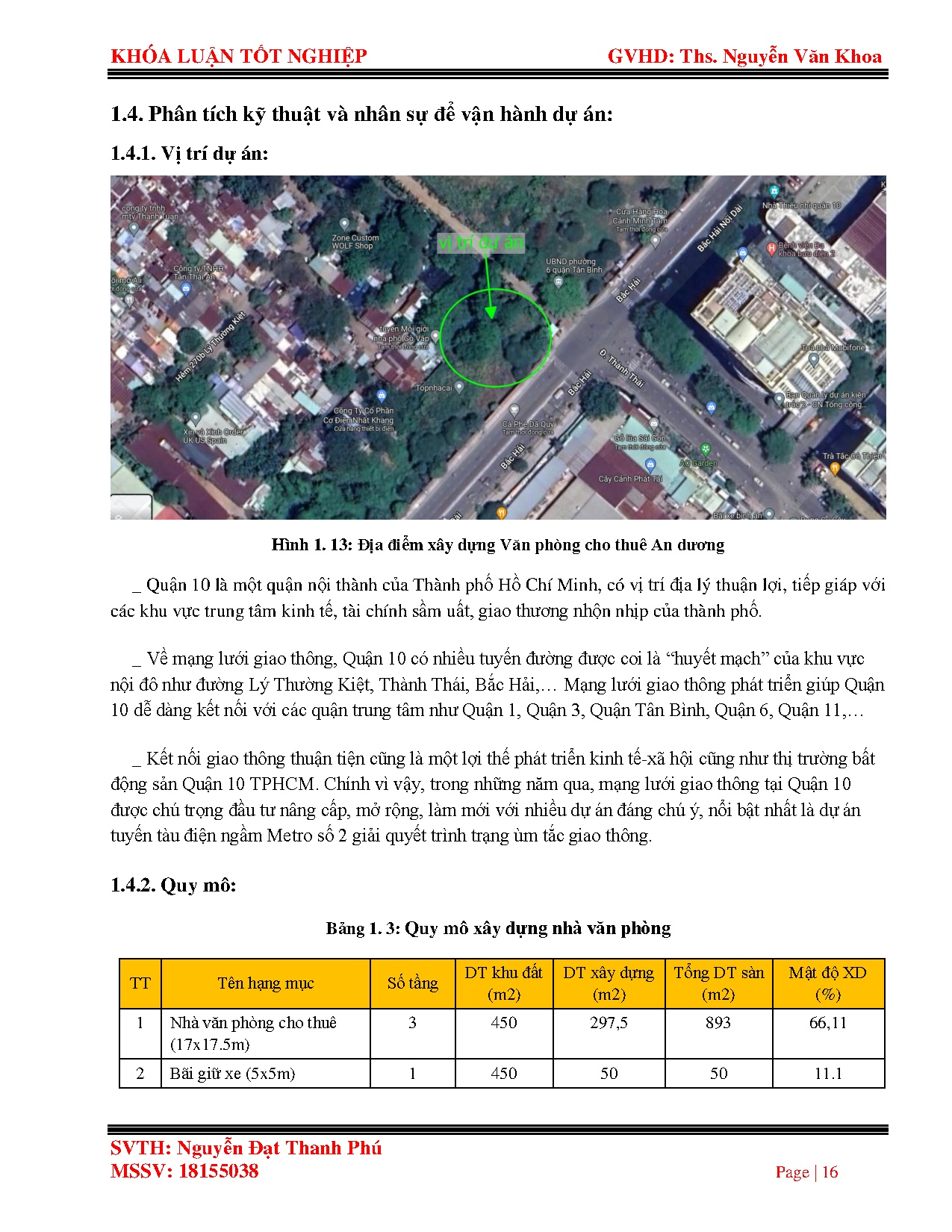Đồ án tốt nghiệp - Văn phòng cho thuê An Dương - Trang 25