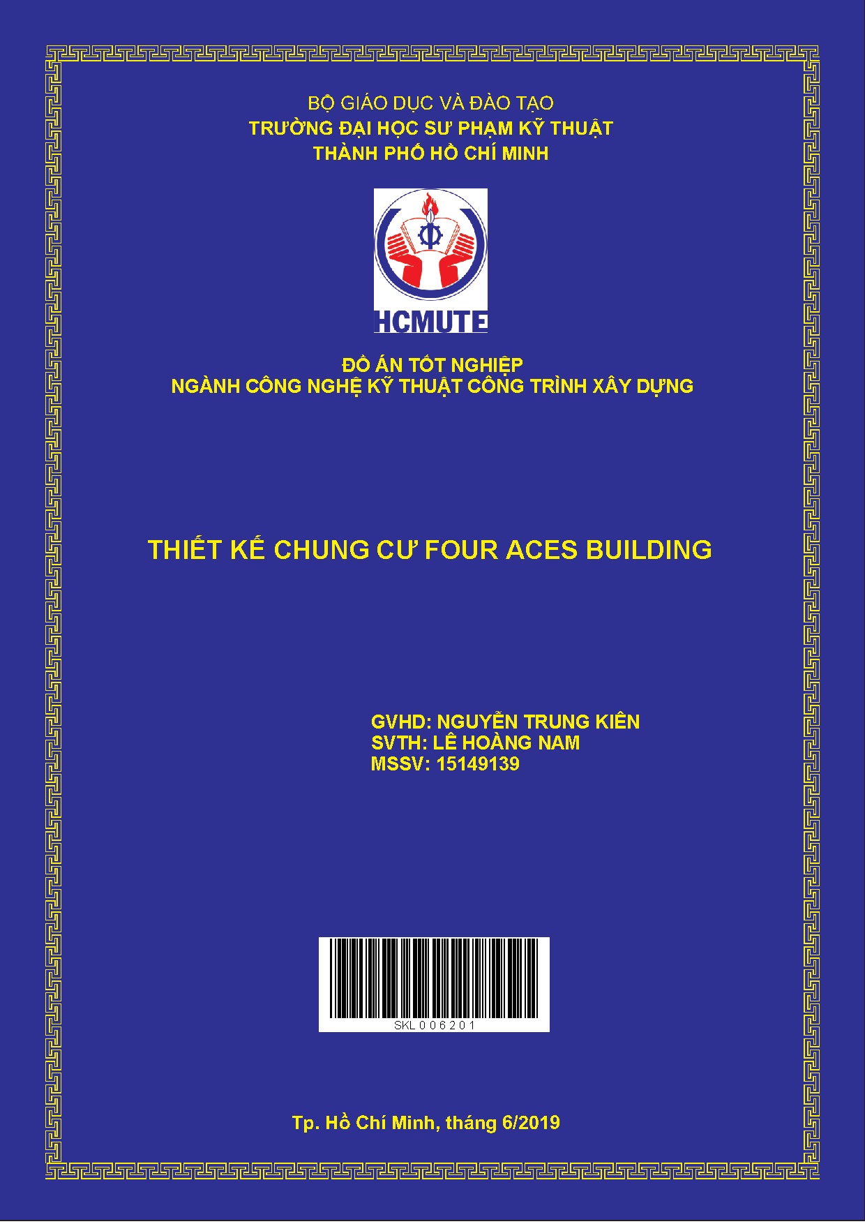 Đồ án tốt nghiệp - Thiết kế chung cư Four Aces Building