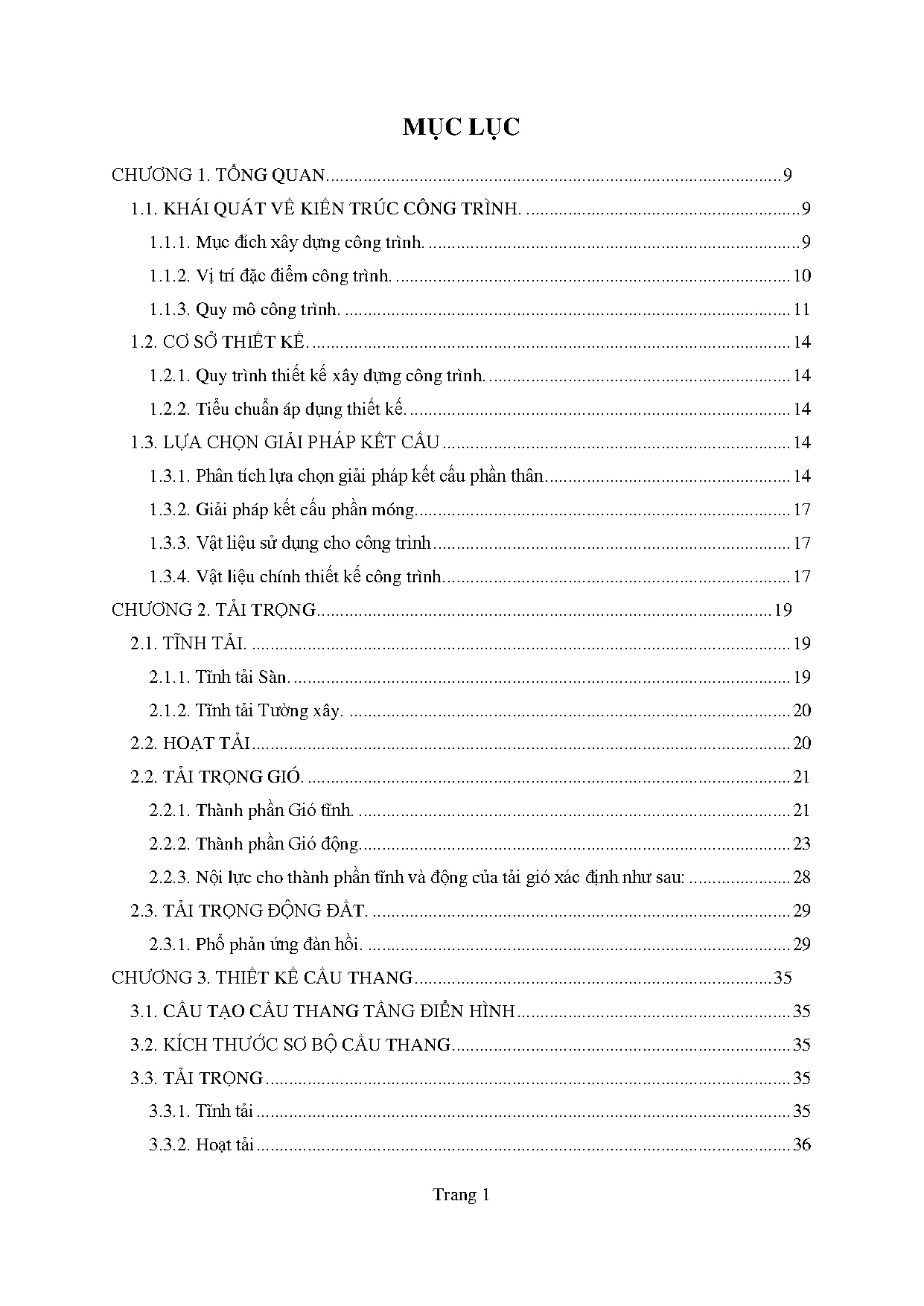 Đồ án tốt nghiệp - Chung cư cao cấp VH