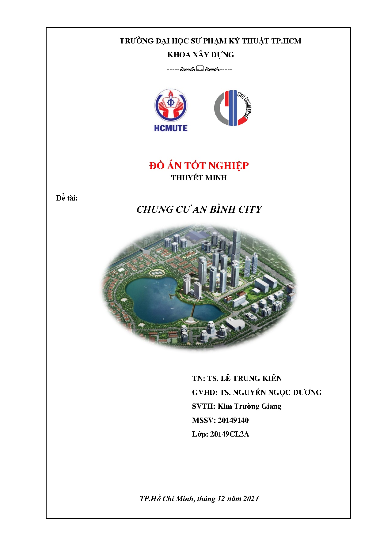 Đồ án tốt nghiệp - Chung cư An Bình City