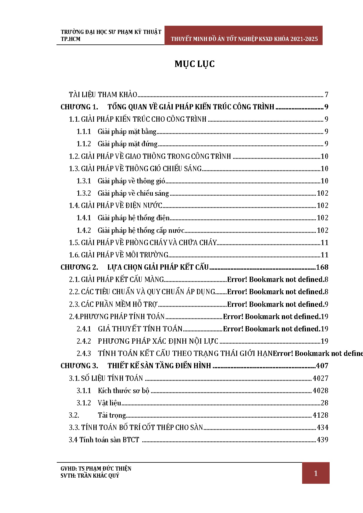 Đồ án tốt nghiệp - Chung cư Mỹ Phước Huyện Bến Cát - Bình Dương