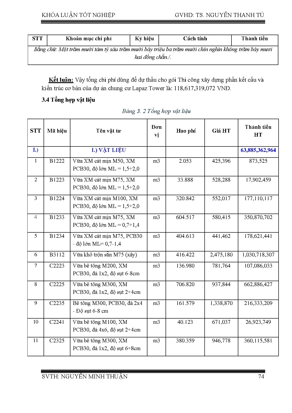 Đồ án tốt nghiệp - Chung cư Lapaz Tower - Trang 85