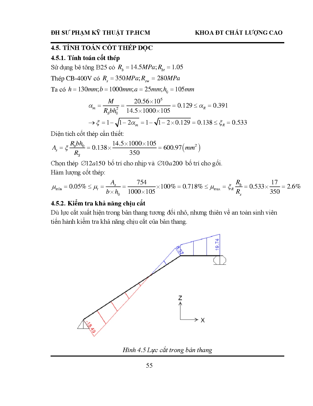 Đồ án tốt nghiệp - Chung cư Nguyễn Chí Thanh - Trang 66