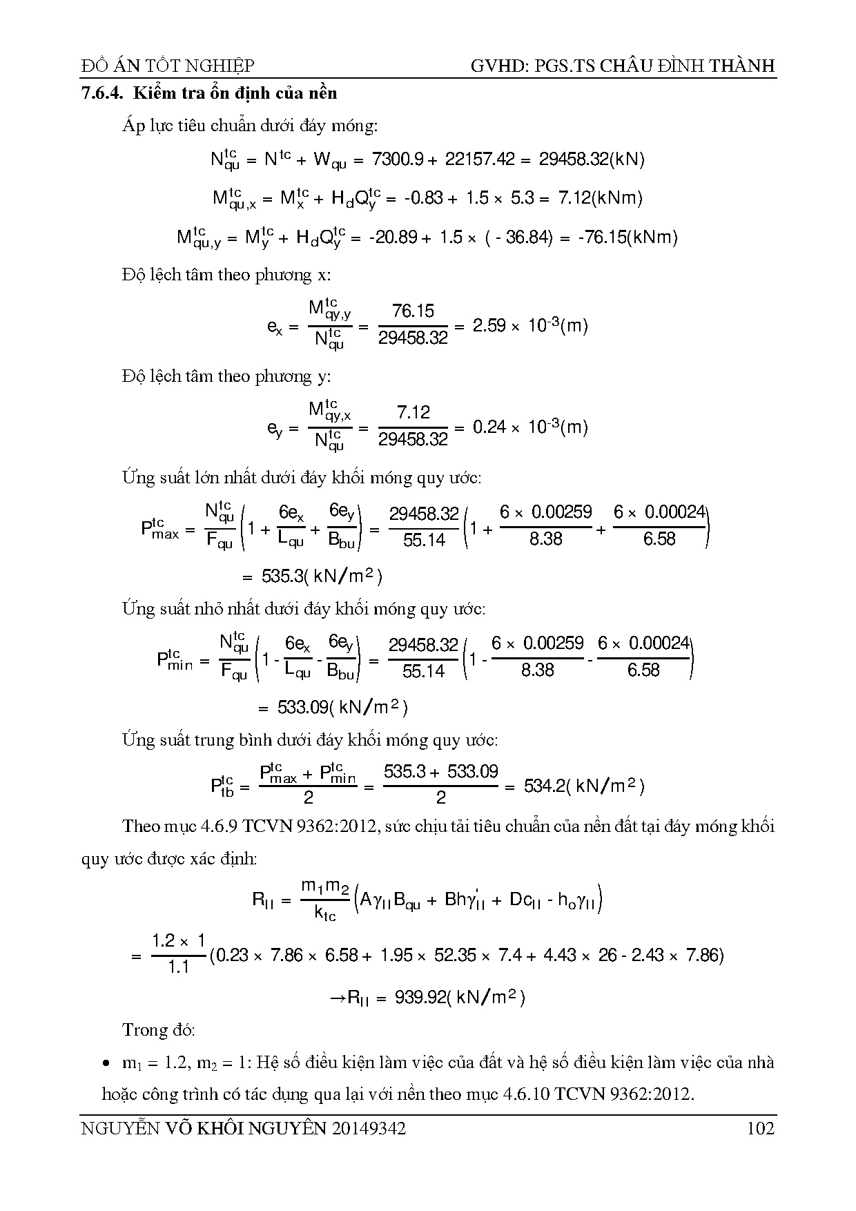 Đồ án tốt nghiệp - Chung cư SADECO - Phúc Điền - Trang 119