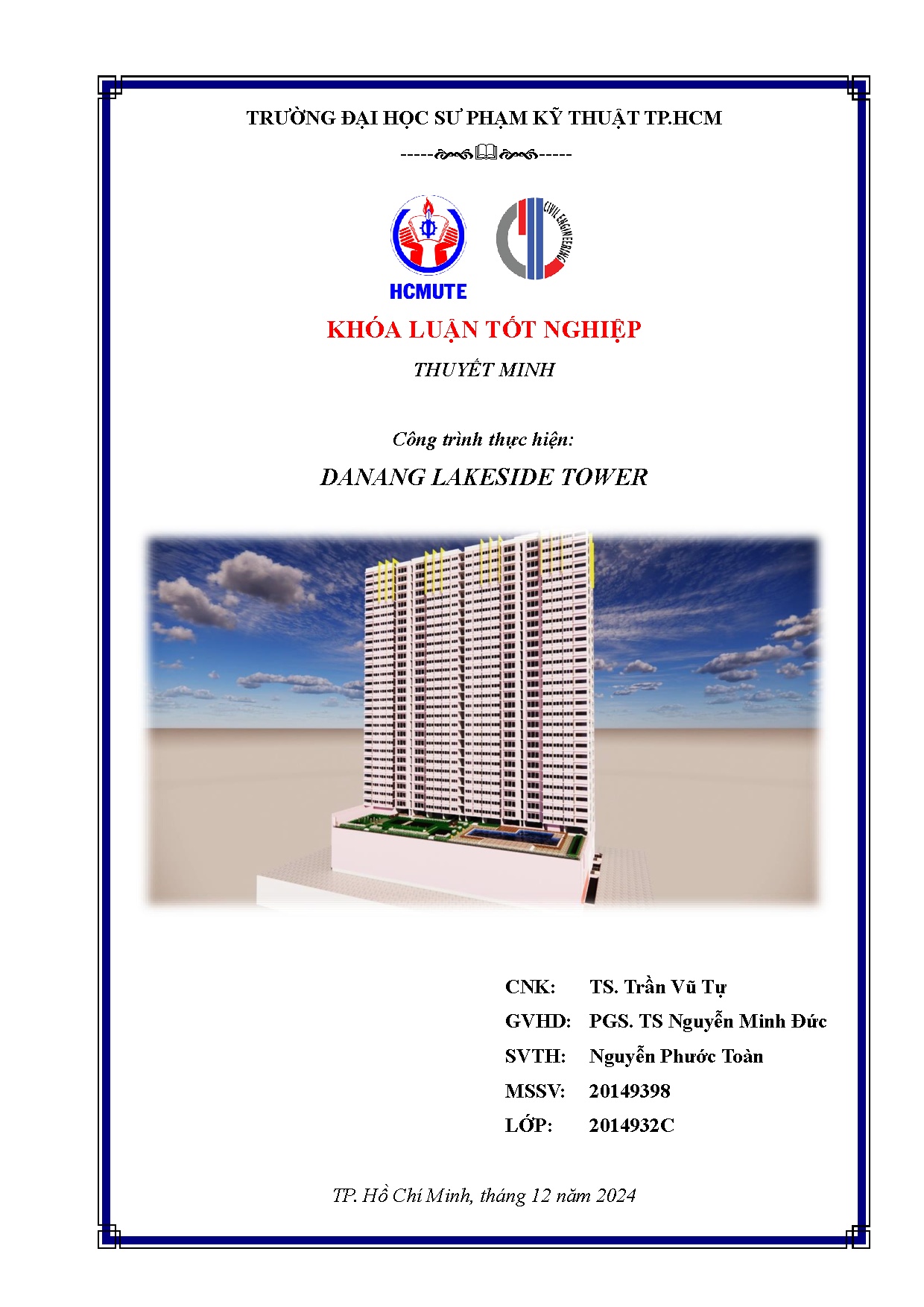 Đồ án tốt nghiệp - DaNang Lakeside Tower
