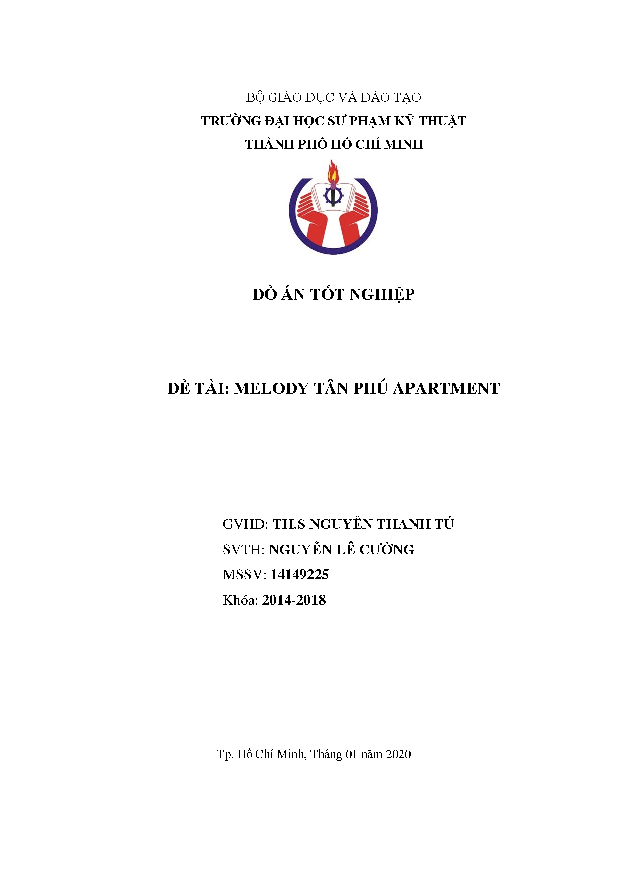 Đồ án tốt nghiệp - Melody Tân Phú Apartment