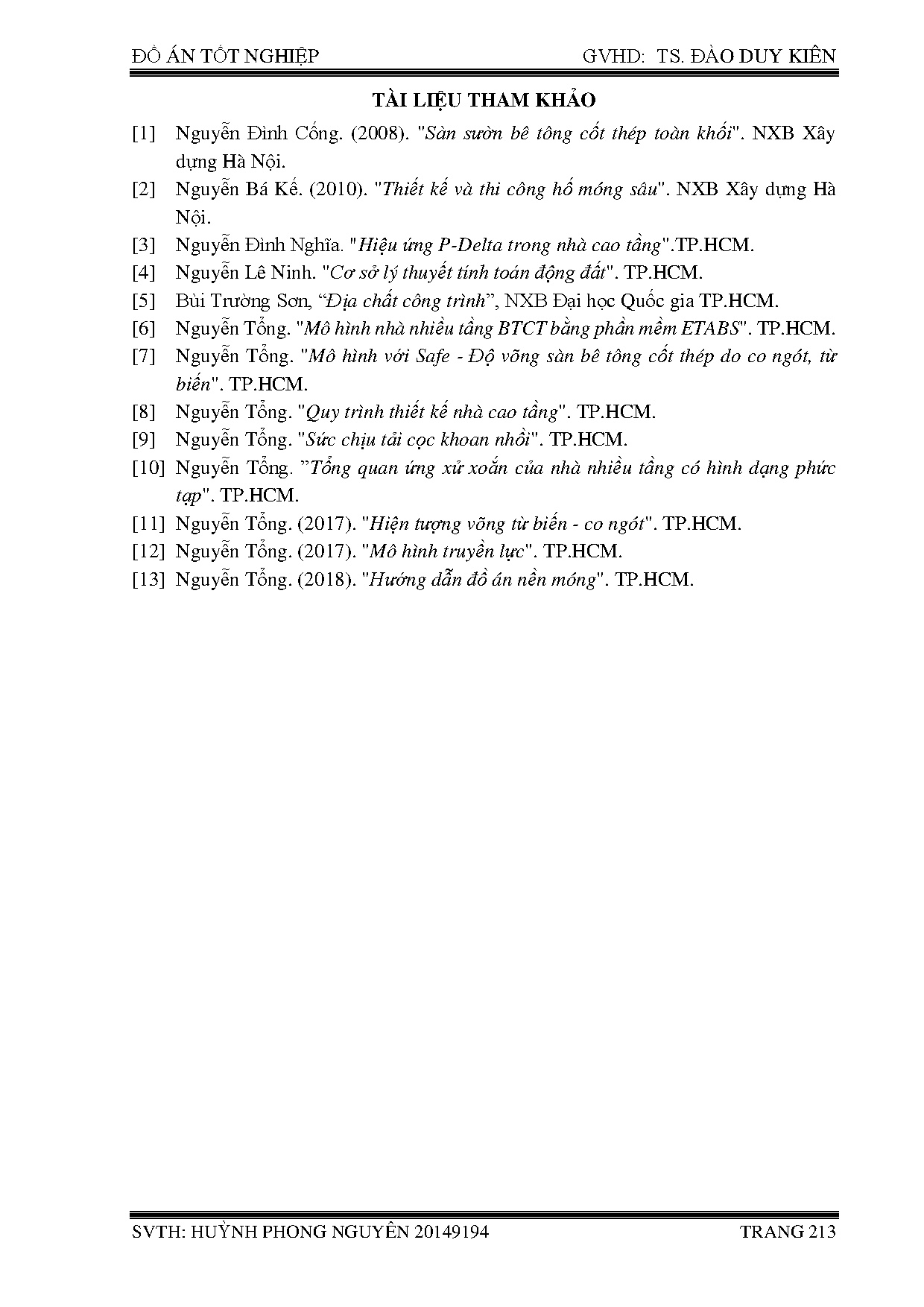 Ảnh một số trang tài liệu