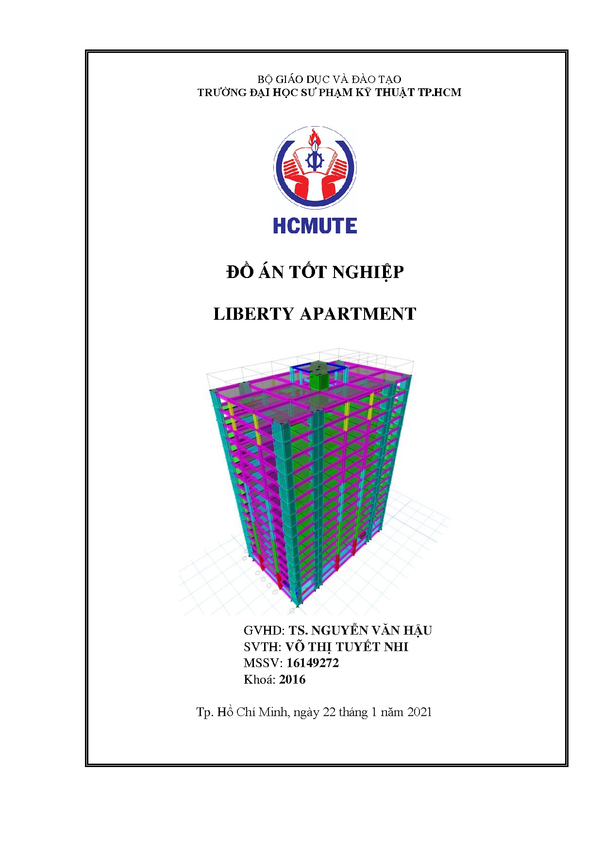 Đồ án tốt nghiệp - Liberty apartment