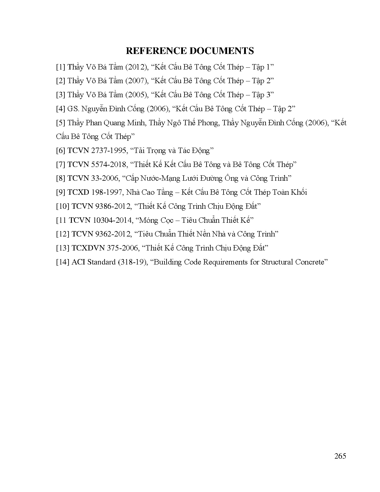 Ảnh một số trang tài liệu