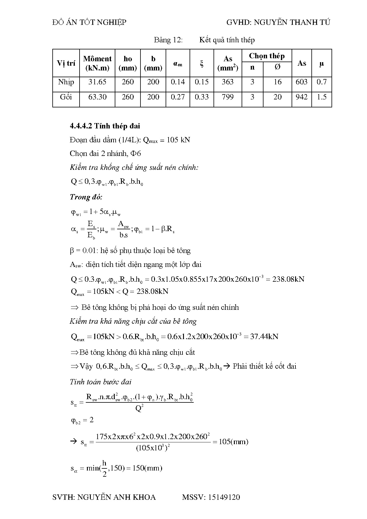 Đồ án tốt nghiệp - Thiết kế chung cư cao cấp Sunflower - Trang 64