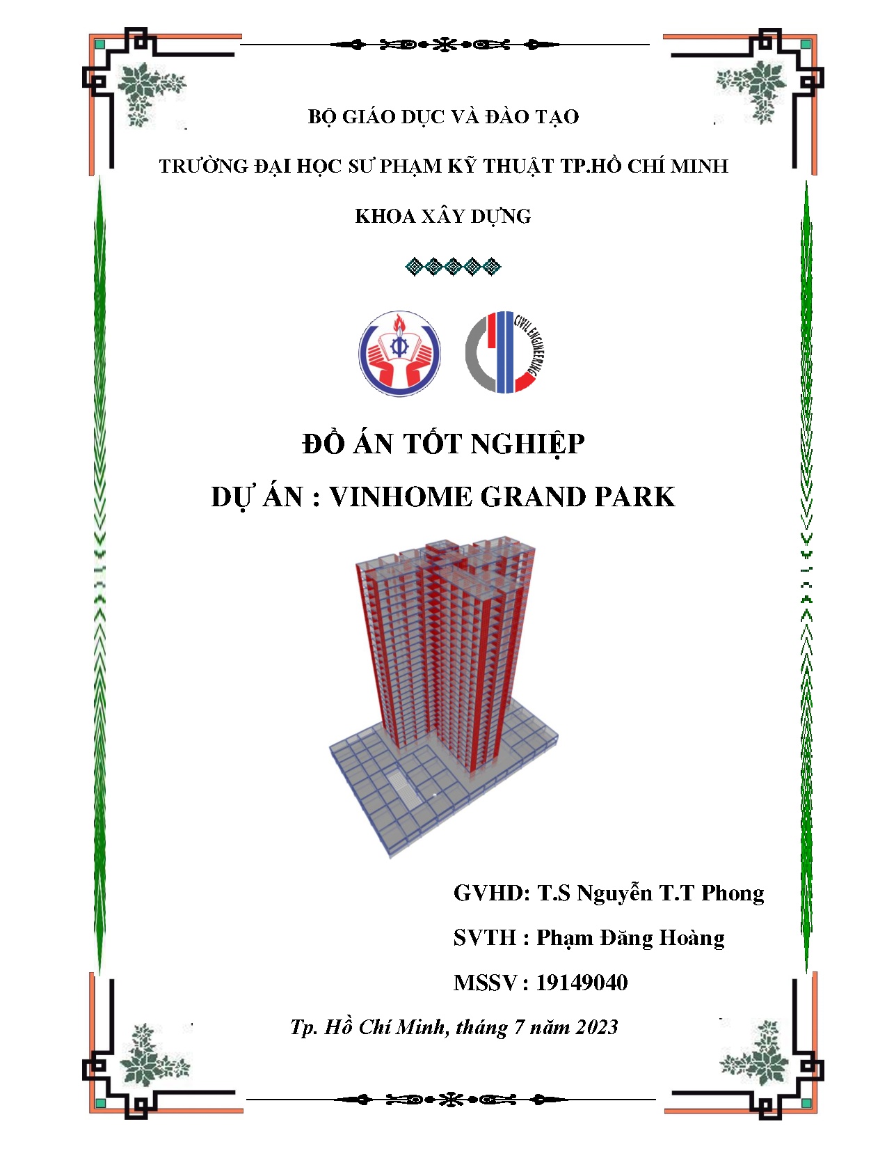Đồ án tốt nghiệp - Vinhome Grand Park