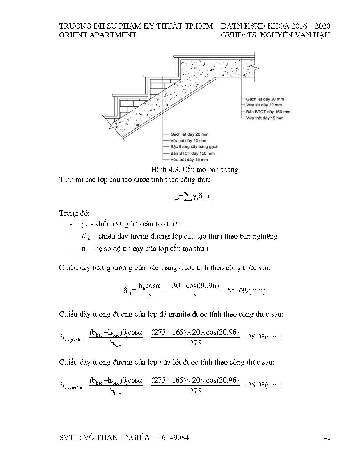 Đồ án tốt nghiệp - Thiết kế chung cư Orient Apartment - Trang 43