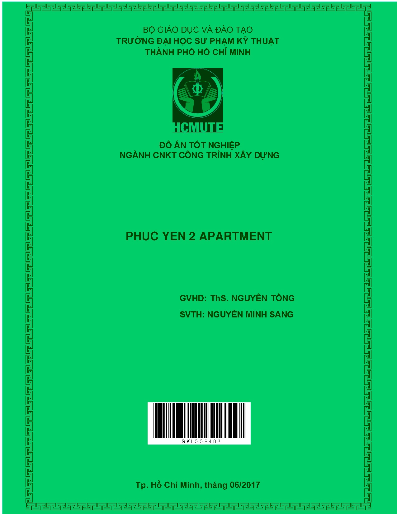 Đồ án tốt nghiệp - Phuc Yen 2 Apartment