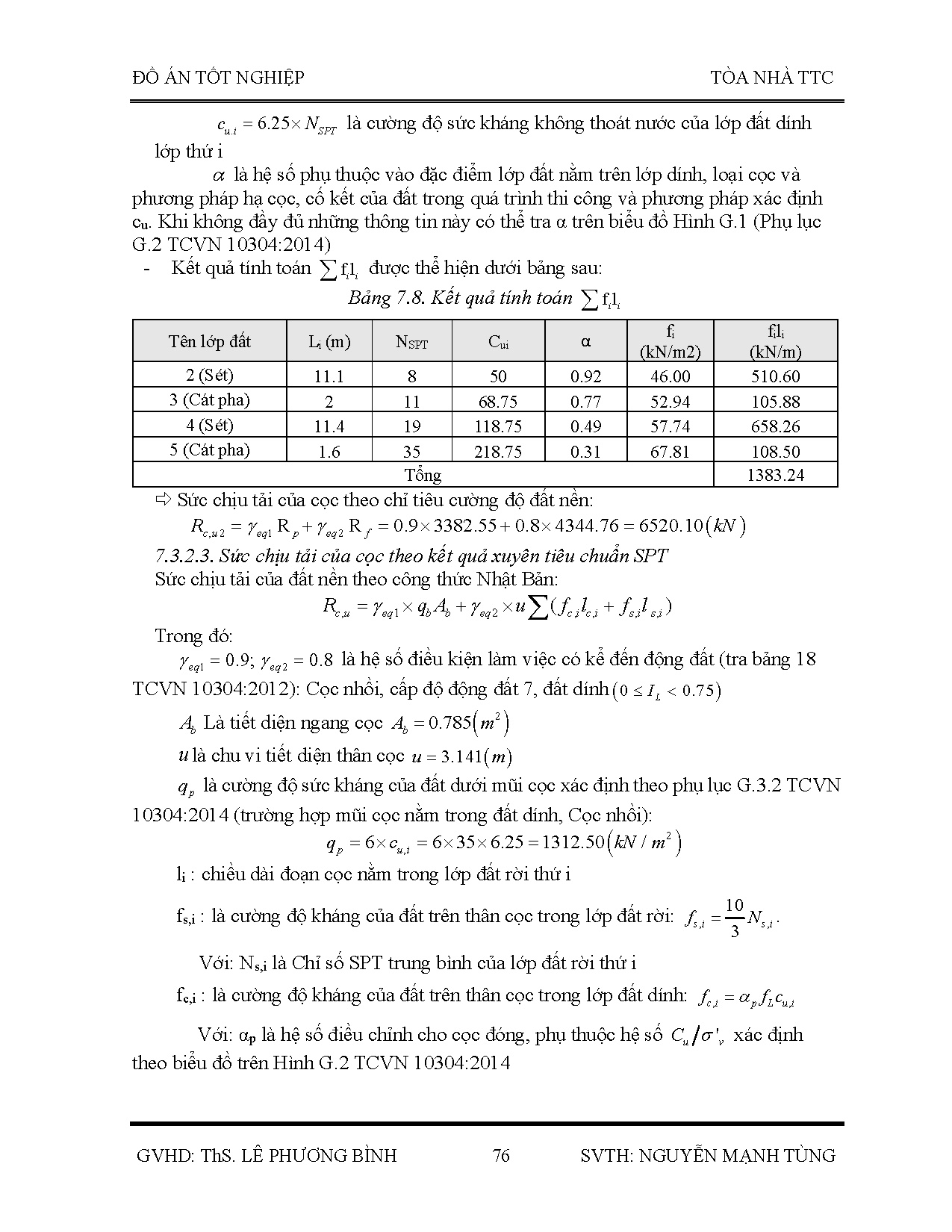 Đồ án tốt nghiệp - Tòa nhà TTC - Trang 93