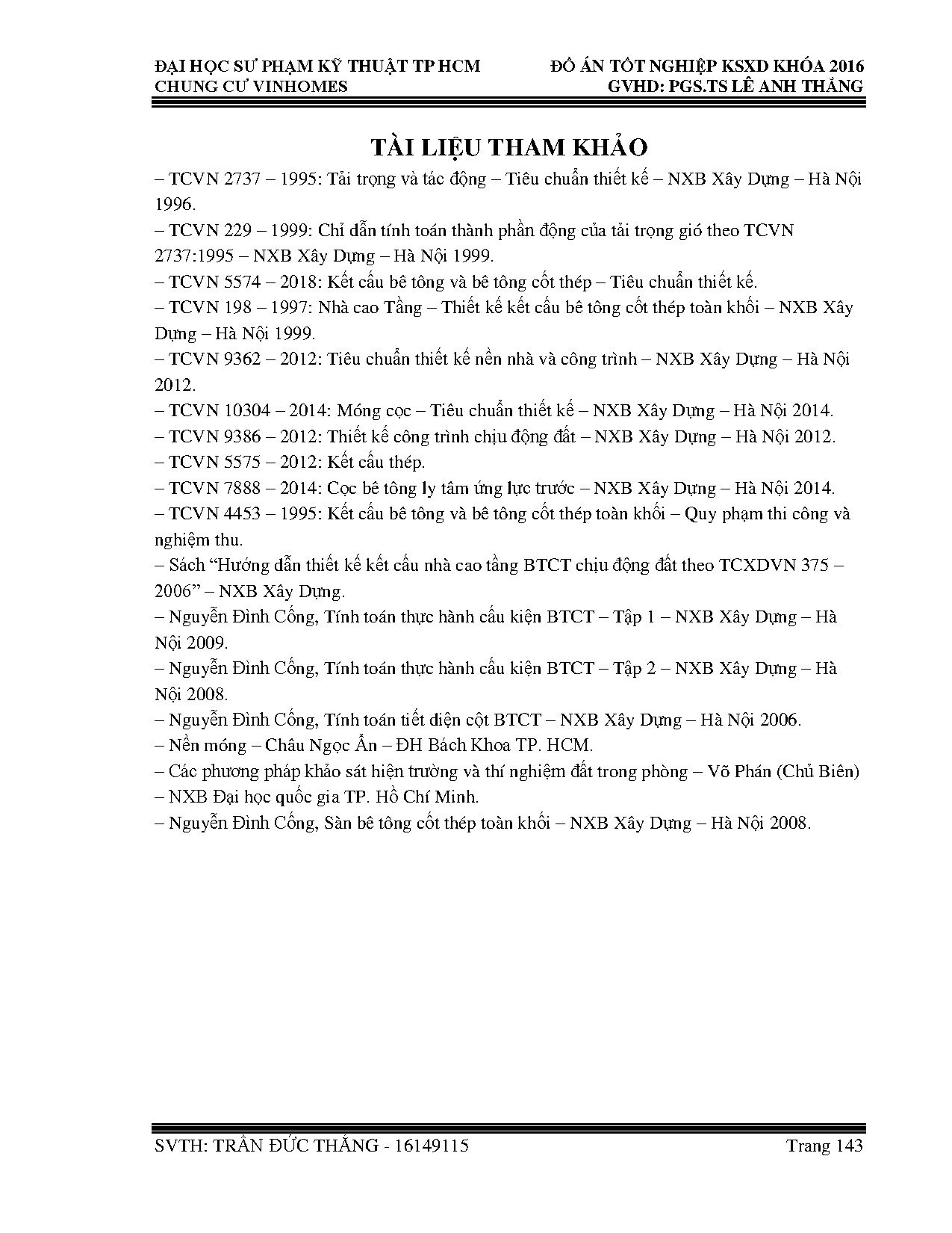 Đồ án tốt nghiệp - Chung cư Vinhomes - Trang 157