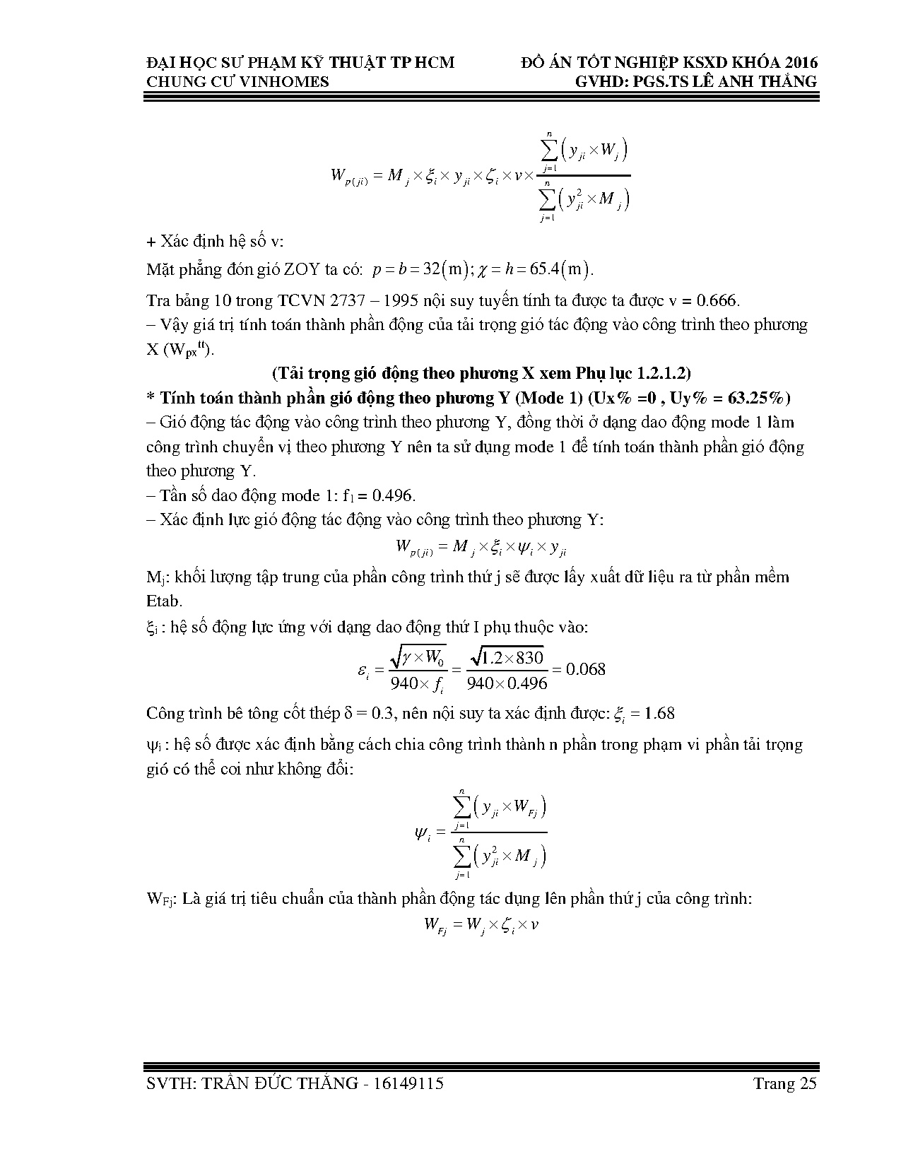 Đồ án tốt nghiệp - Chung cư Vinhomes - Trang 39