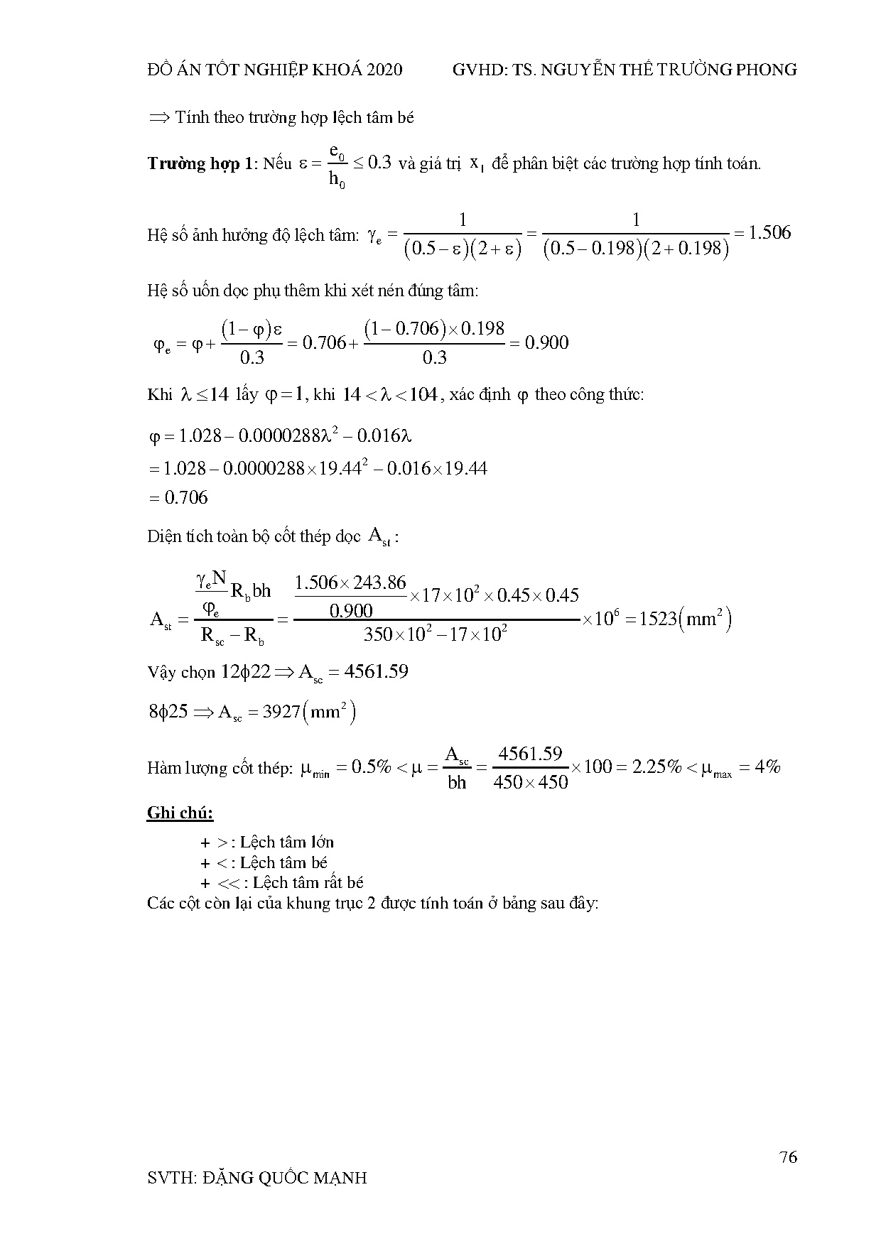 Đồ án tốt nghiệp - Chung cư M&amp;T Building - Trang 95