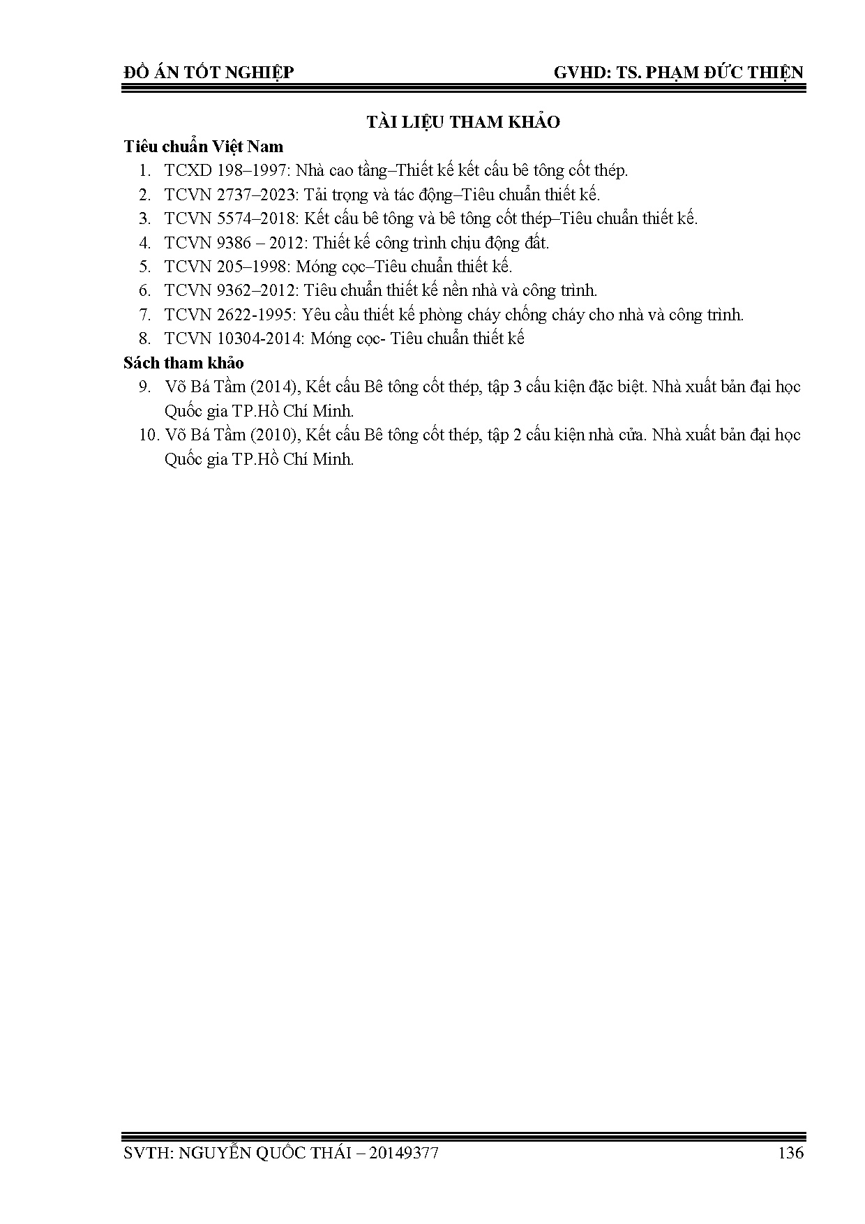 Đồ án tốt nghiệp - Công trình cao ốc văn phòng Victory - Trang 149