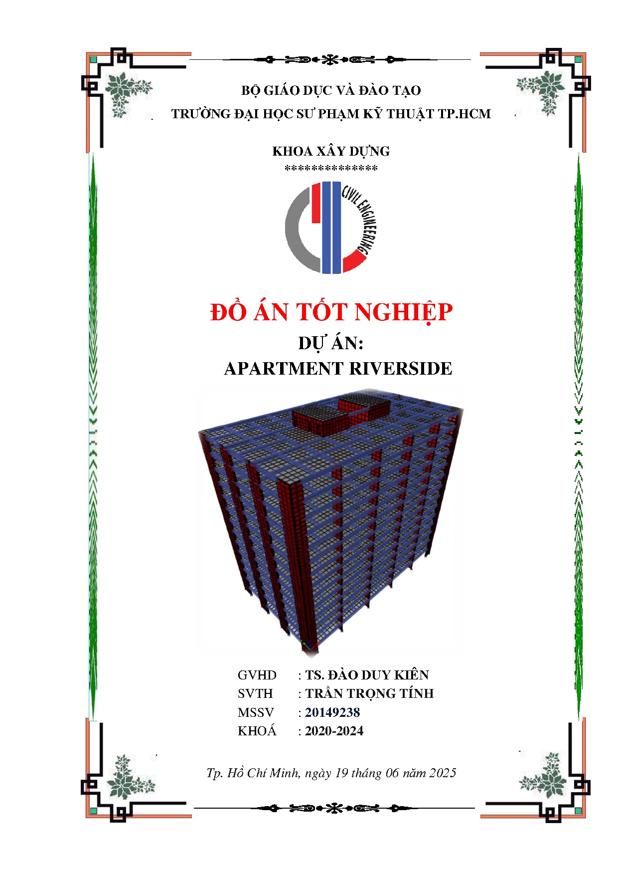 Đồ án tốt nghiệp - Apartment riverside