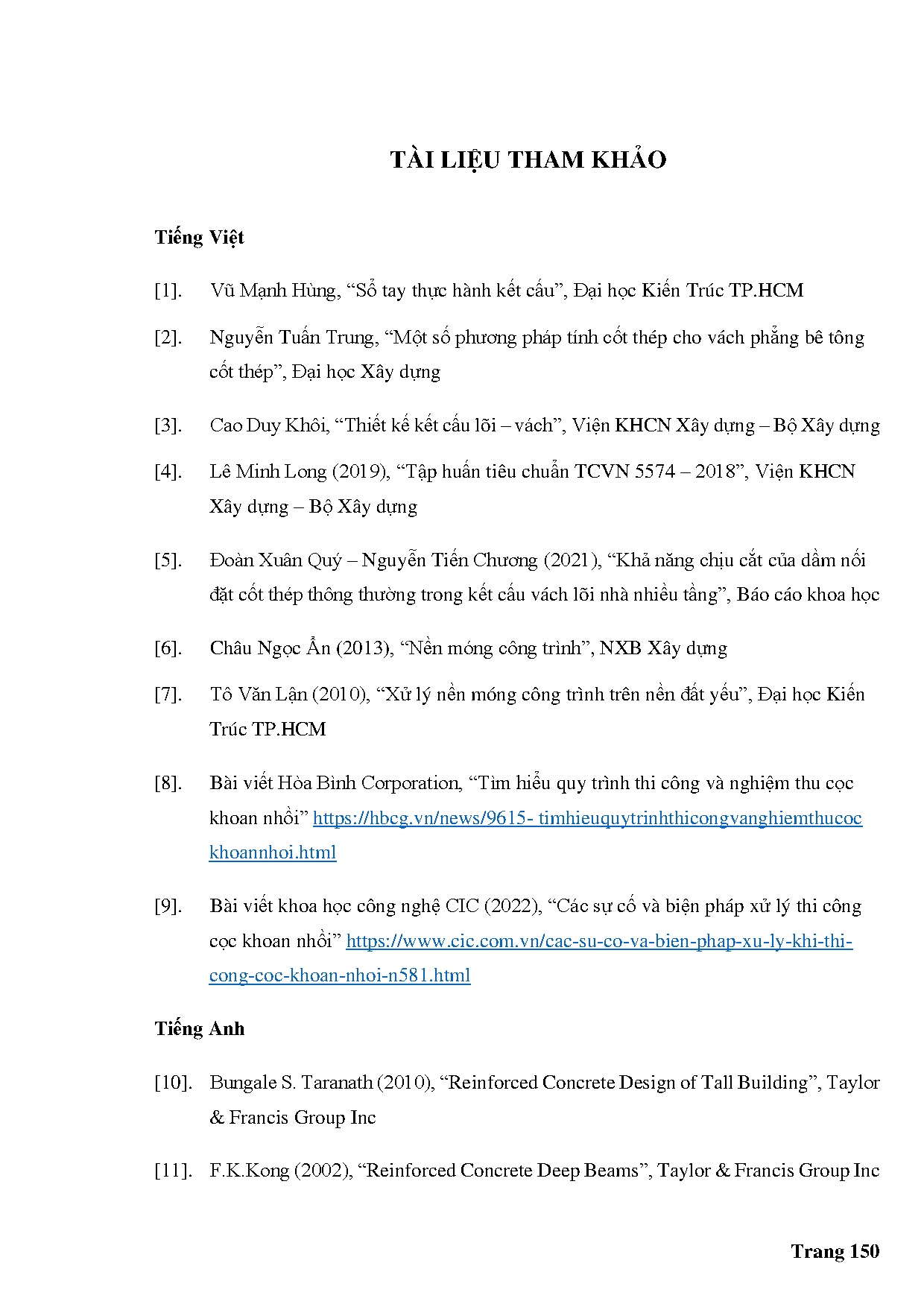 Ảnh một số trang tài liệu