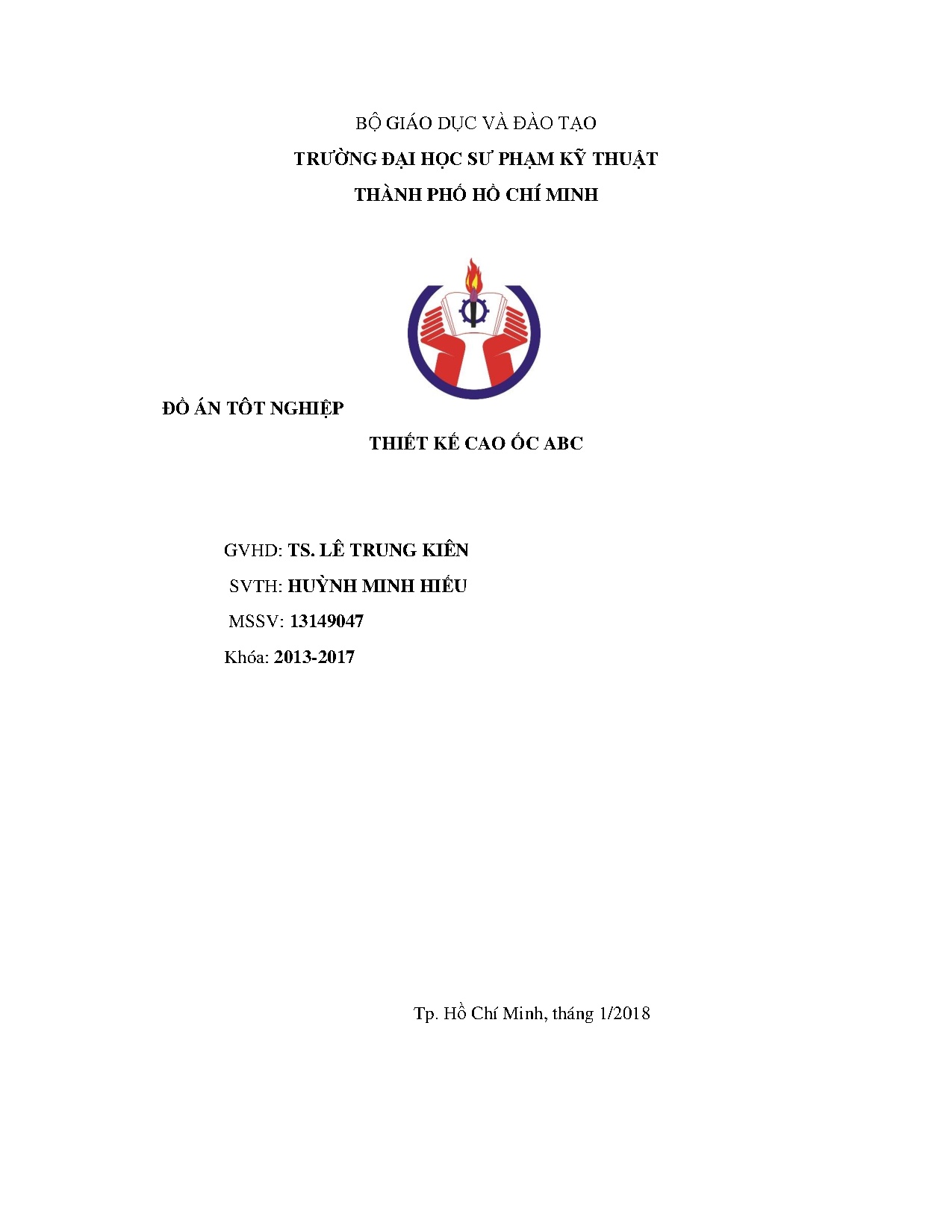 Đồ án tốt nghiệp - Cao ốc ABC