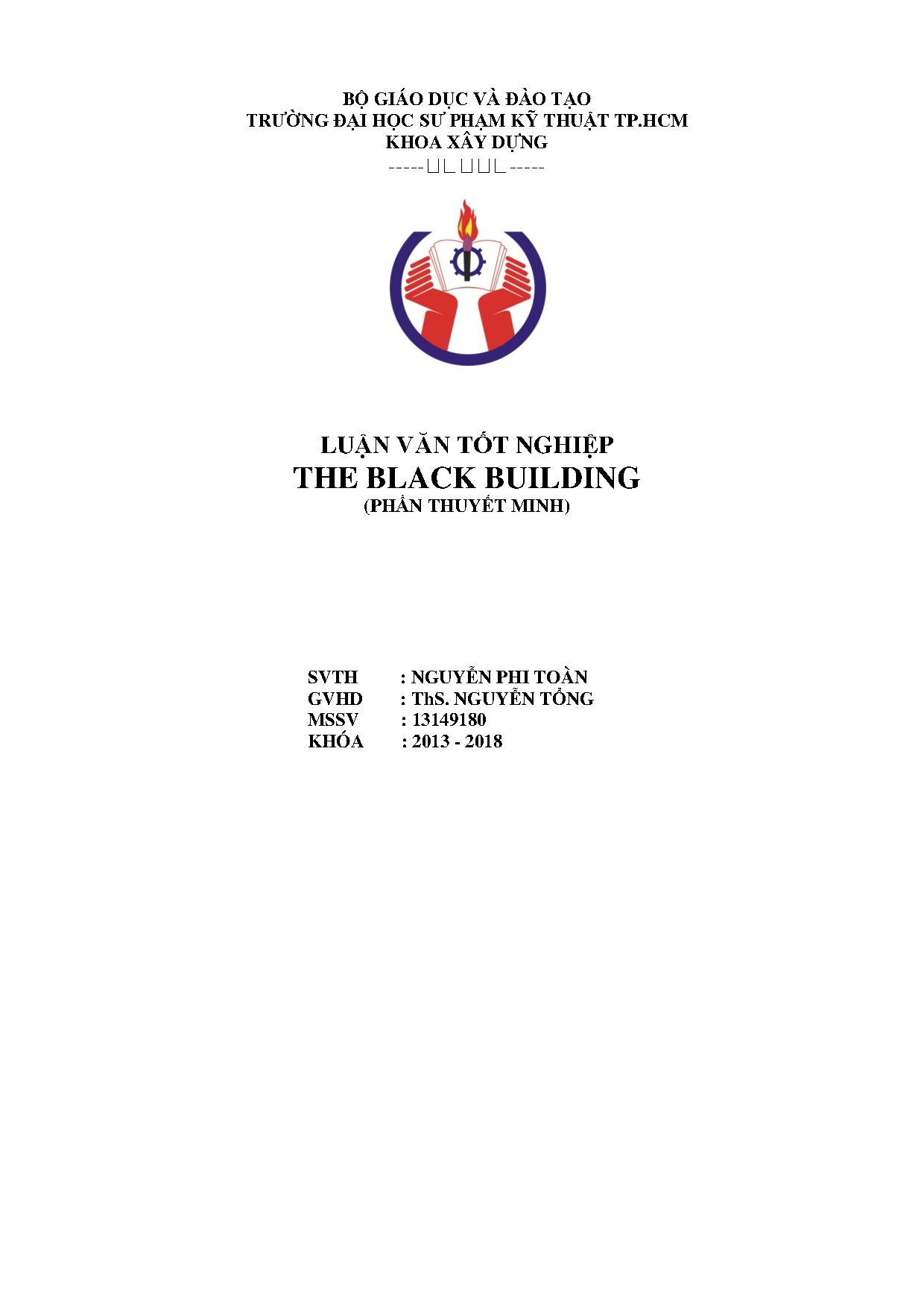 Đồ án tốt nghiệp - The Black Building