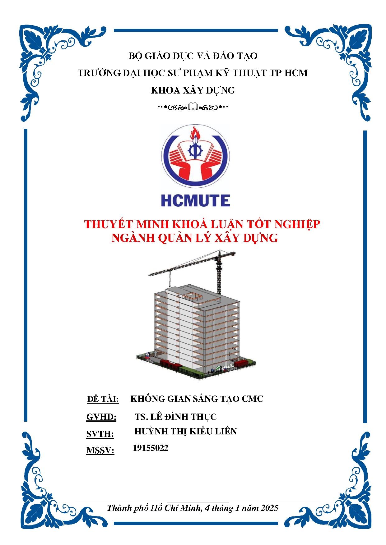 Đồ án tốt nghiệp - Không gian sáng tạo CMC