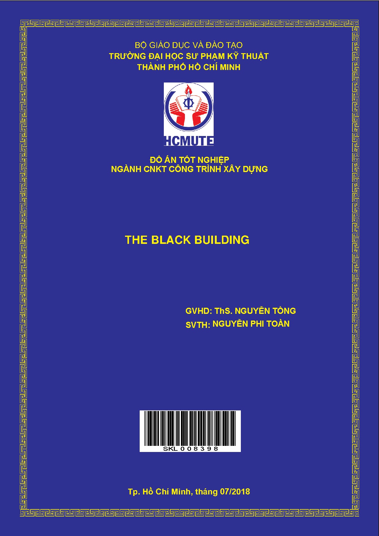 Đồ án tốt nghiệp - The Black Building