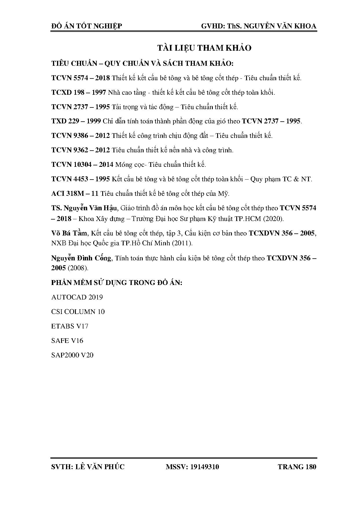 Đồ án tốt nghiệp - Chung cư The Morning Star - Trang 197