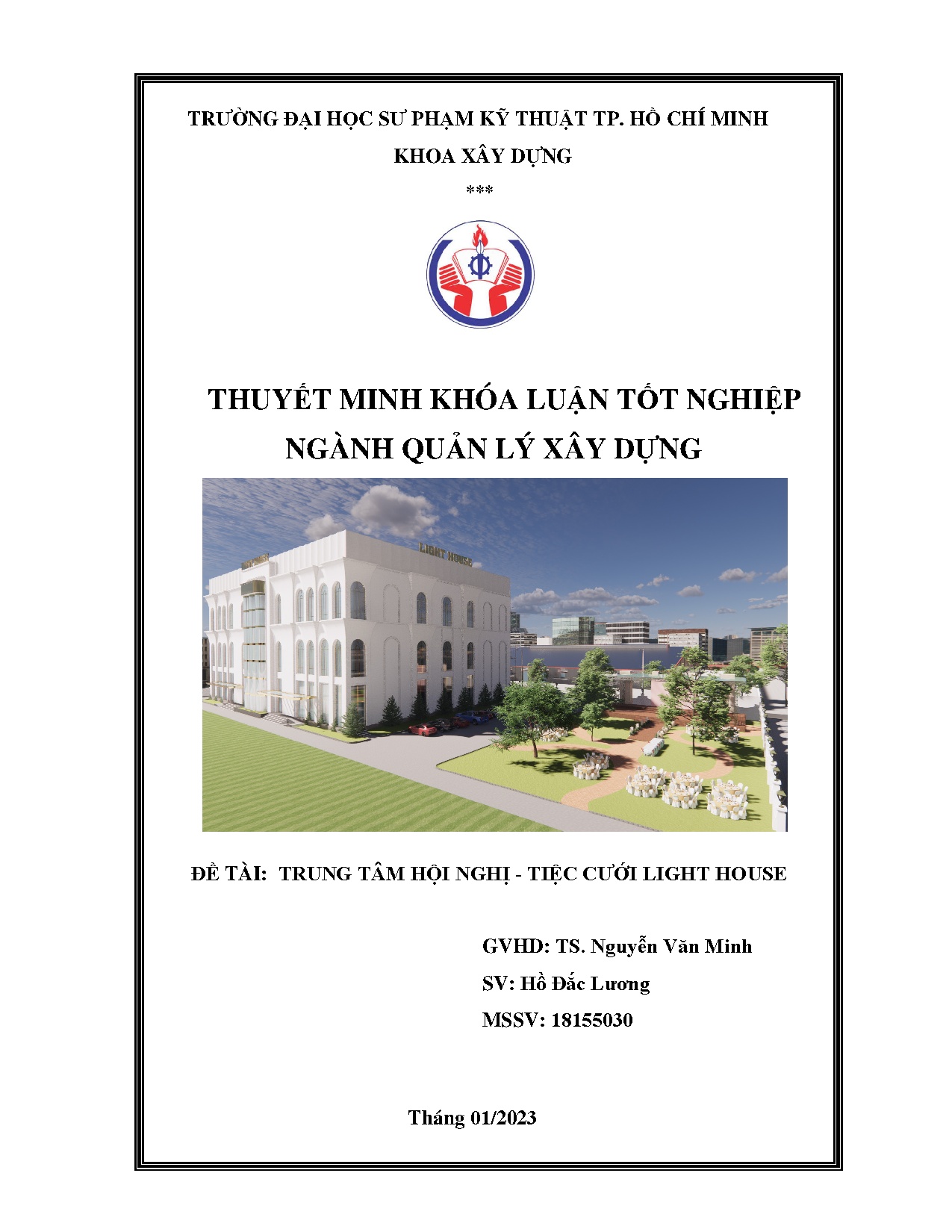 Đồ án tốt nghiệp - Trung tâm Hội nghị - Tiệc cưới Light House