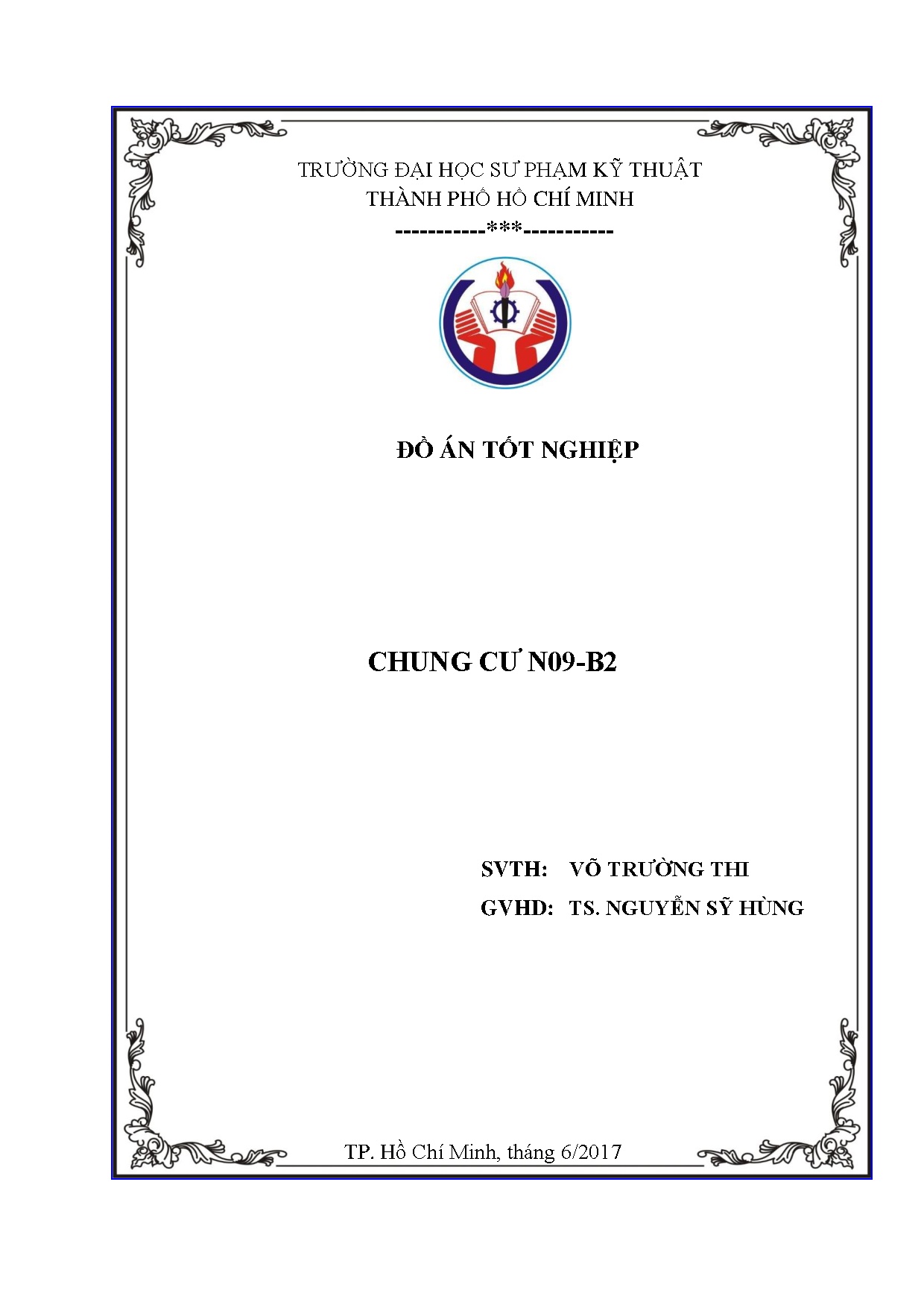 Đồ án tốt nghiệp - Chung cư N09-B2