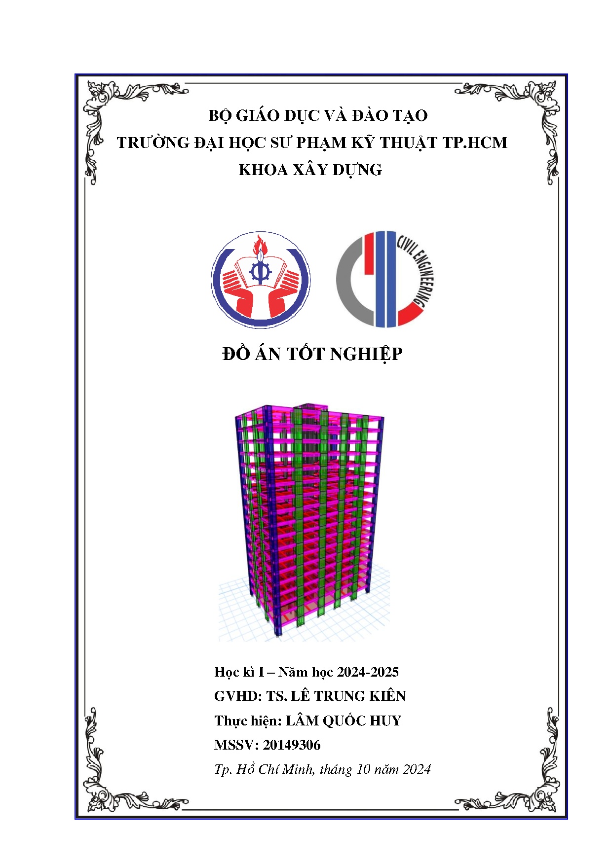 Đồ án tốt nghiệp - Chung cư Phạm Viết Chánh