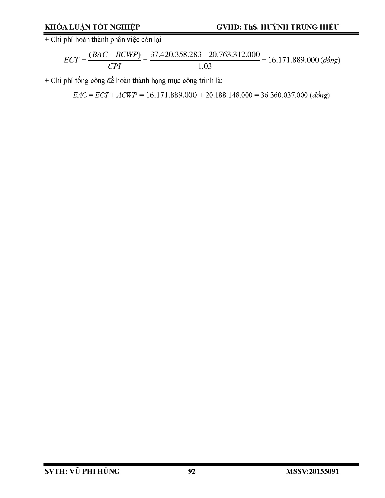 Ảnh một số trang tài liệu