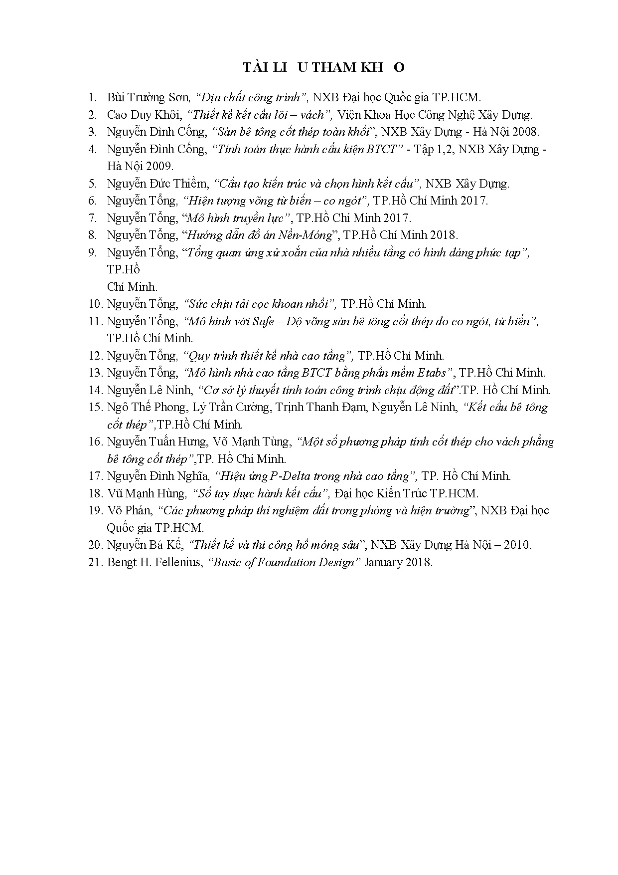 Ảnh một số trang tài liệu