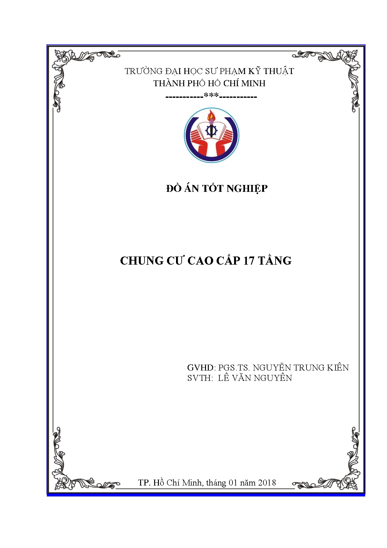 Đồ án tốt nghiệp - Chung cư cao cấp 17 tầng