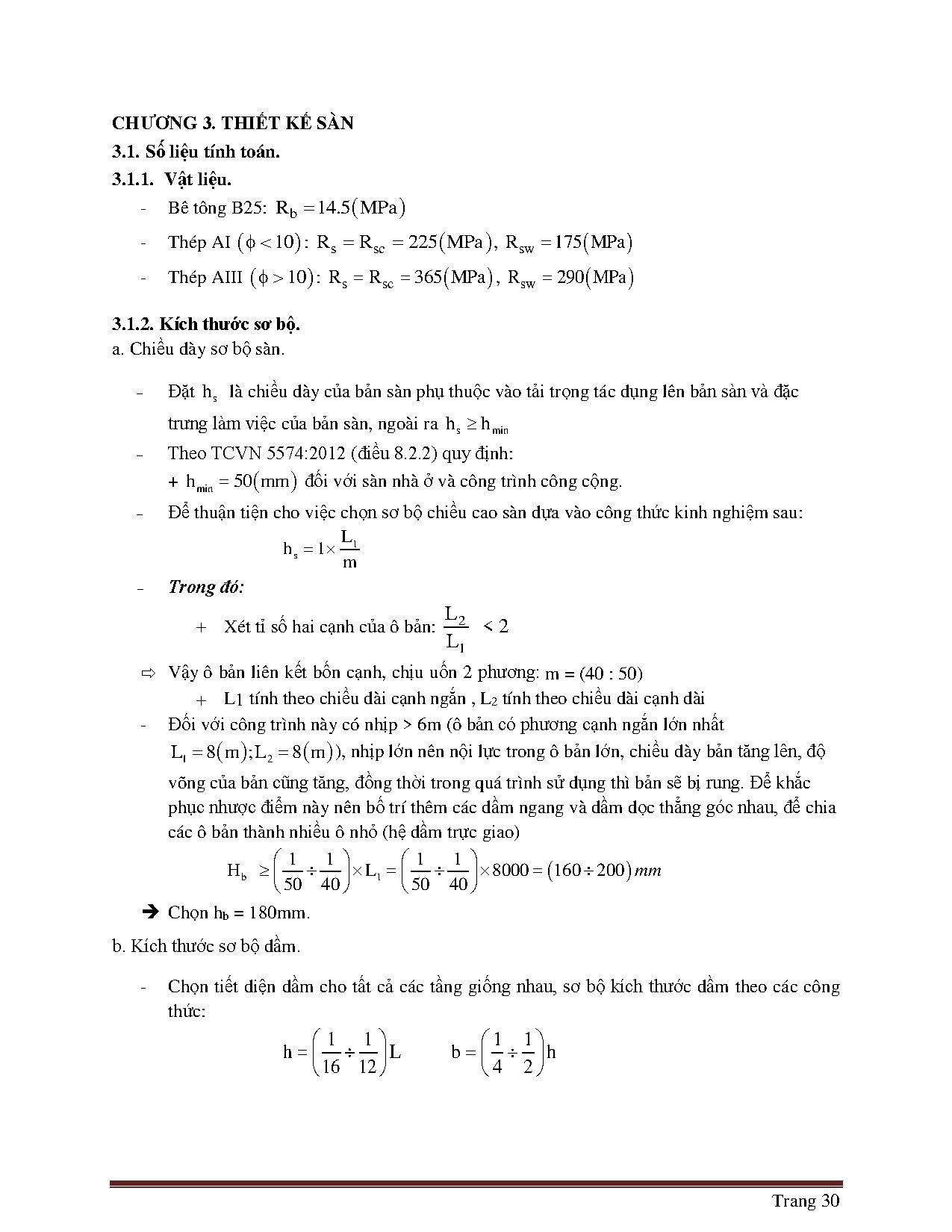 Ảnh một số trang tài liệu