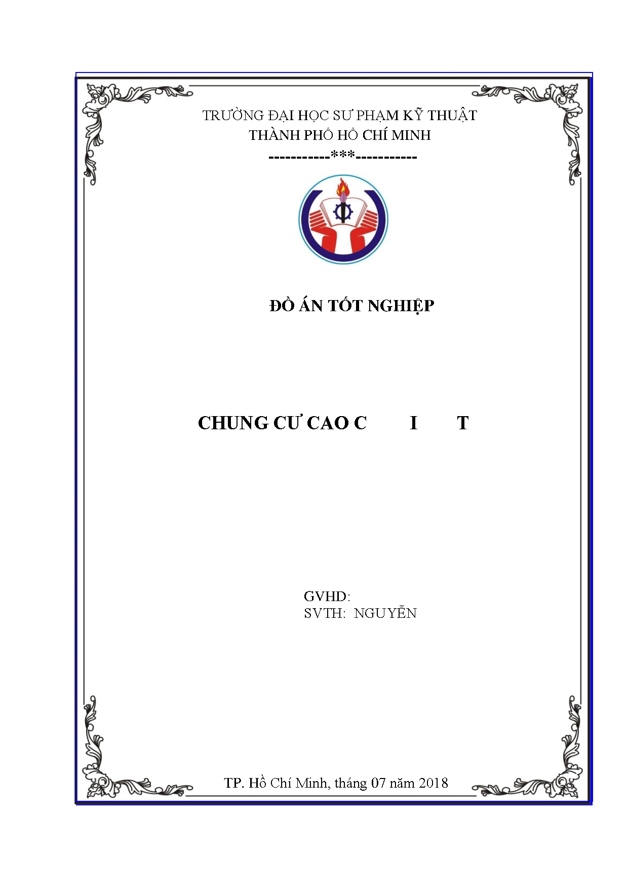 Đồ án tốt nghiệp - Chung cư cao cấp Liberty