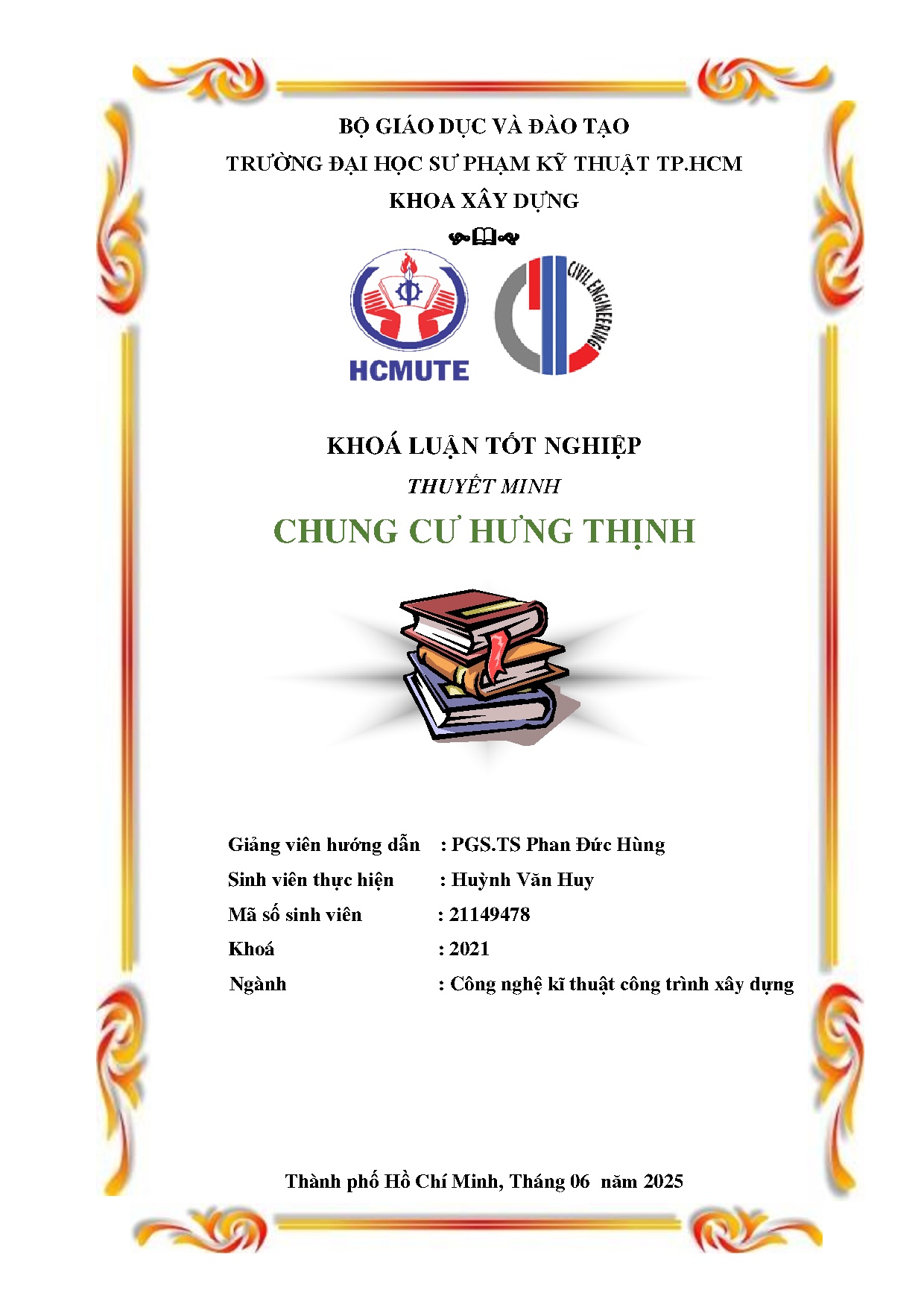 Đồ án tốt nghiệp - Chung cư Hưng Thịnh