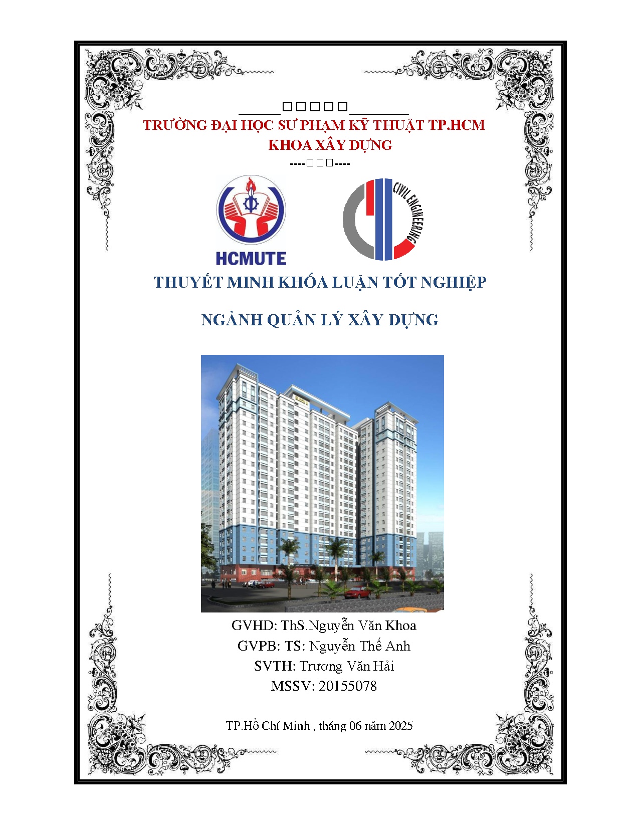 Đồ án tốt nghiệp - Cao ốc An Phú