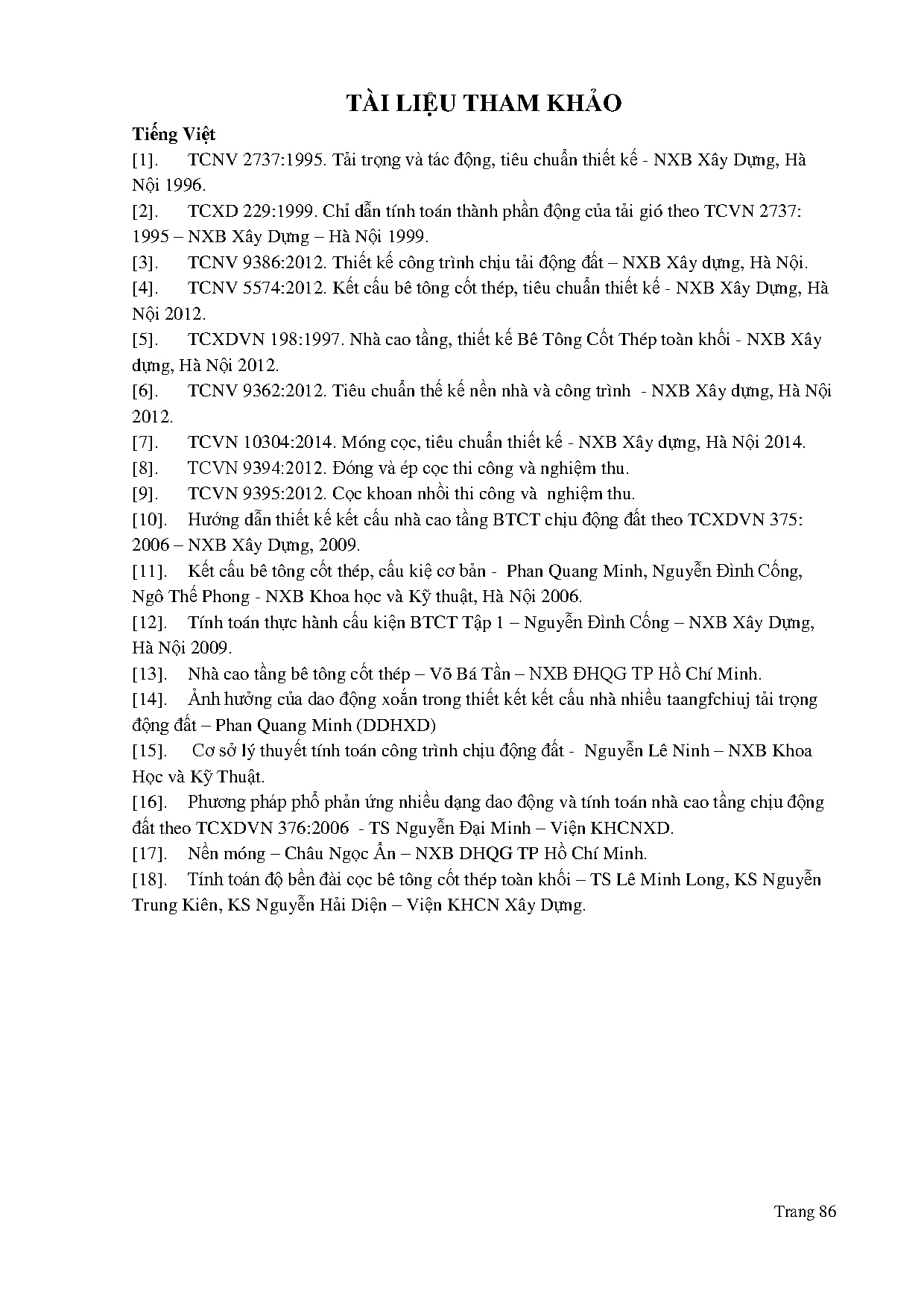 Ảnh một số trang tài liệu