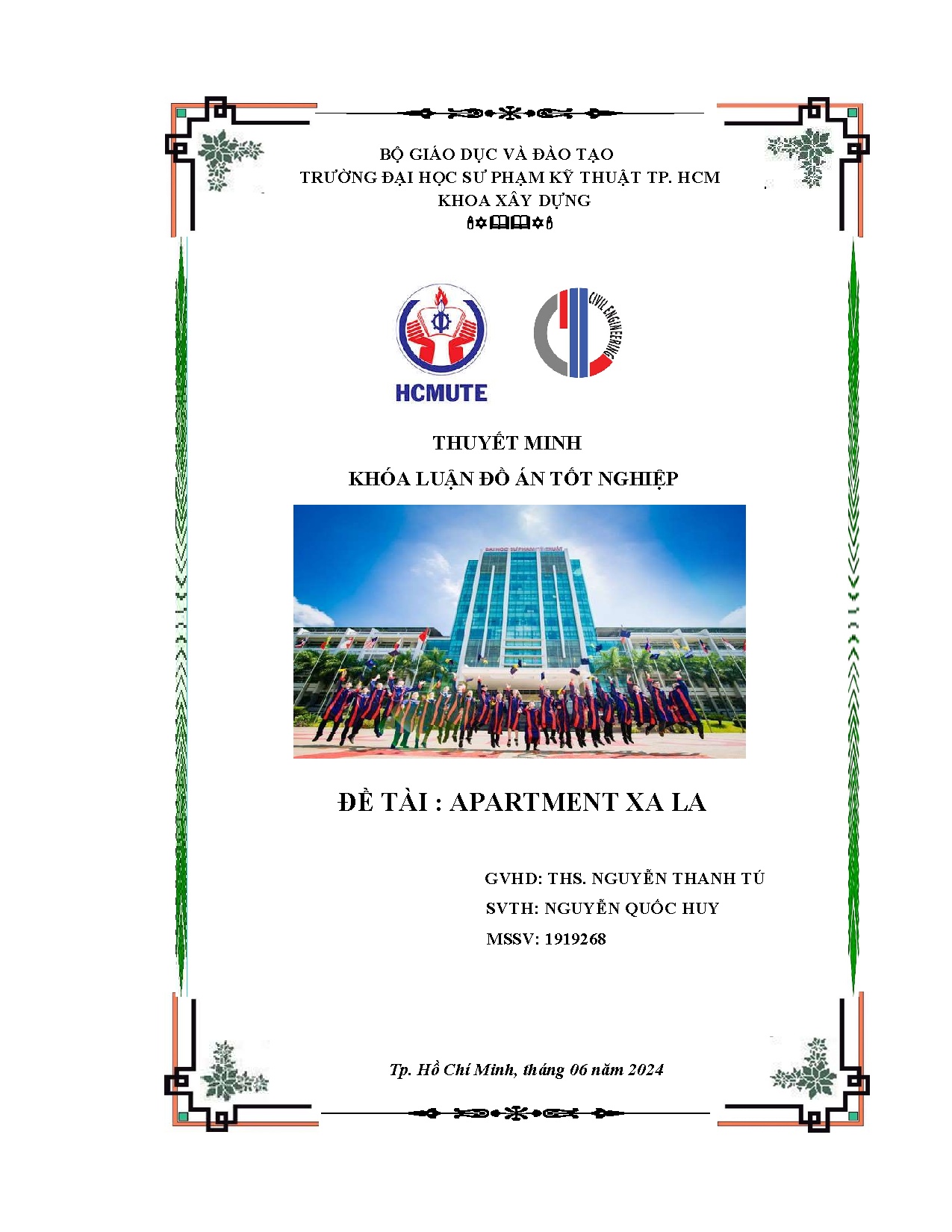 Đồ án tốt nghiệp - Apartment Xa La