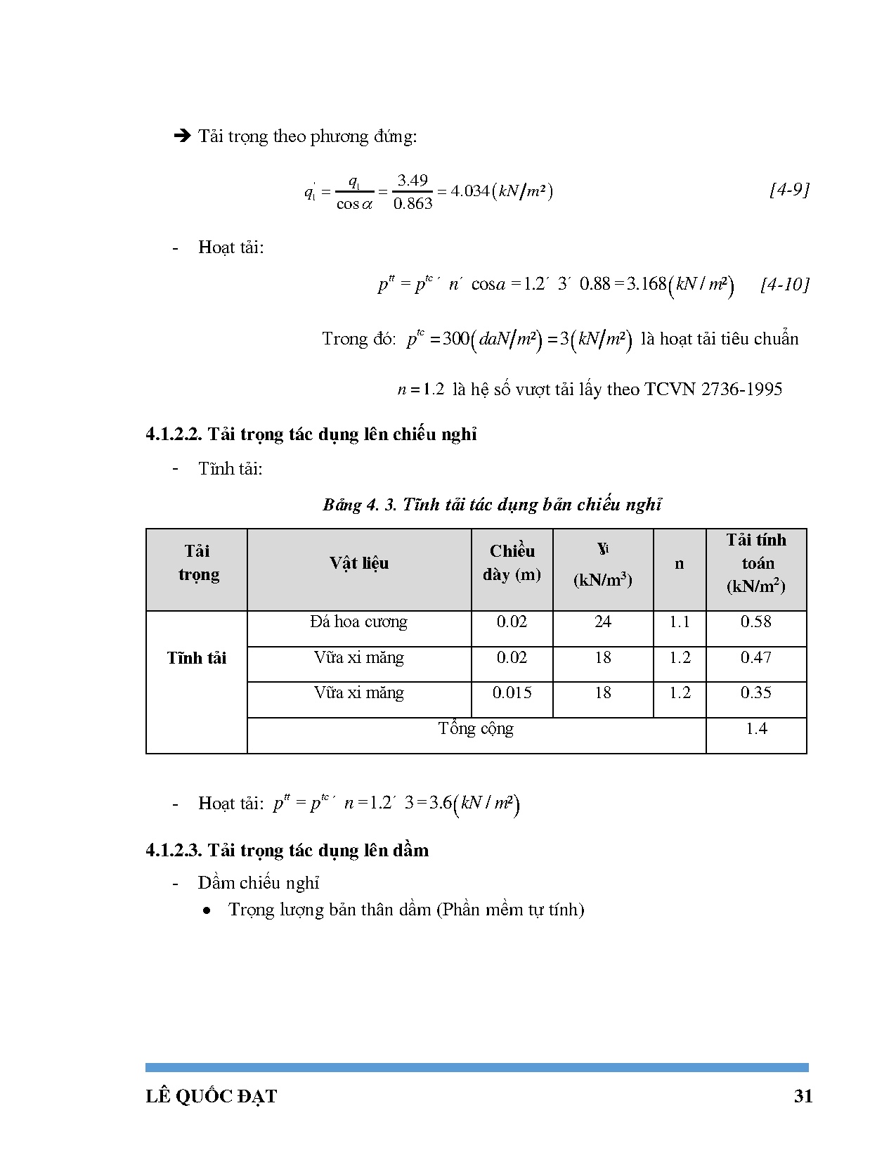 Đồ án tốt nghiệp - Chung cư Bộ đội biên phòng - Trang 45