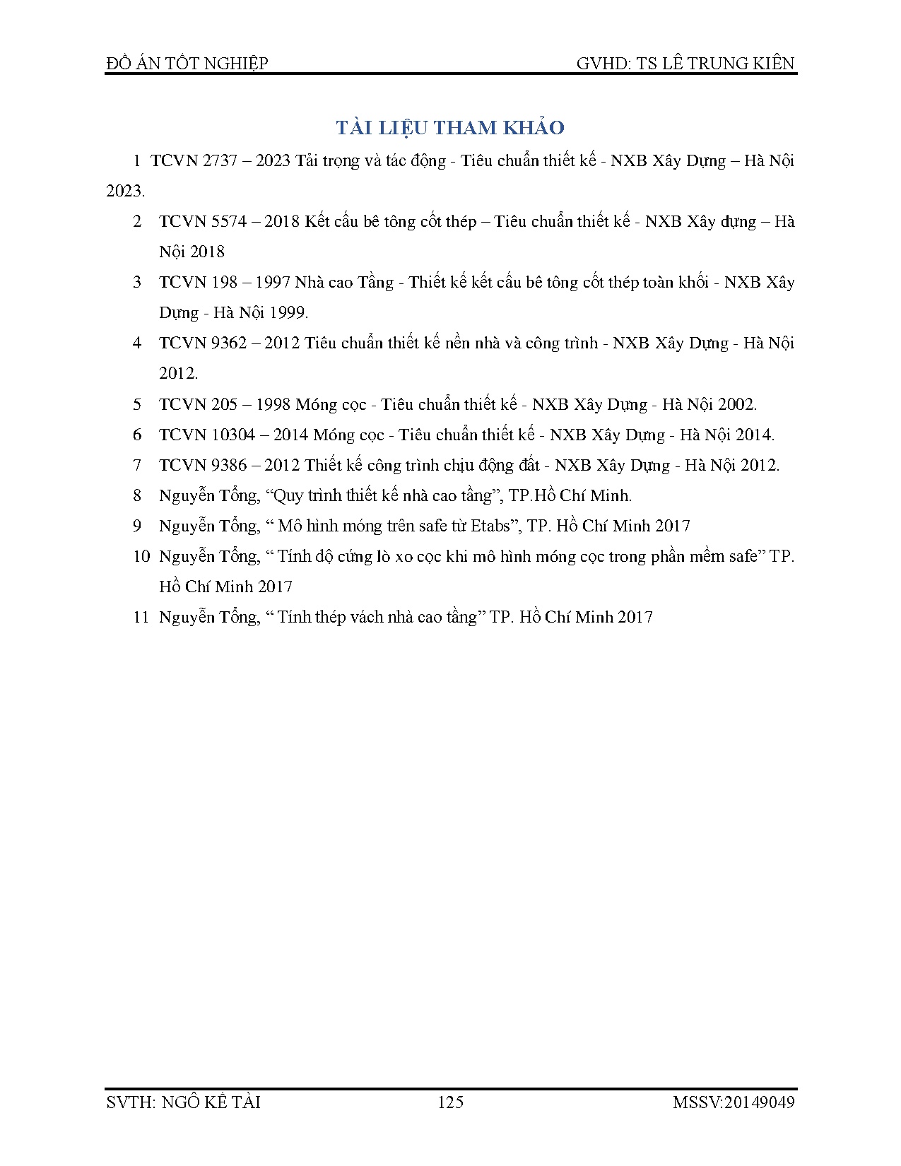 Ảnh một số trang tài liệu