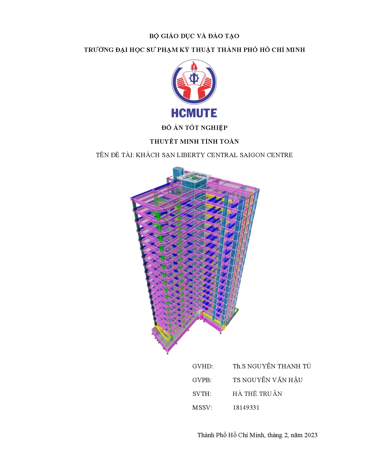 Đồ án tốt nghiệp - Khách sạn Liberty Central Saigon Centre