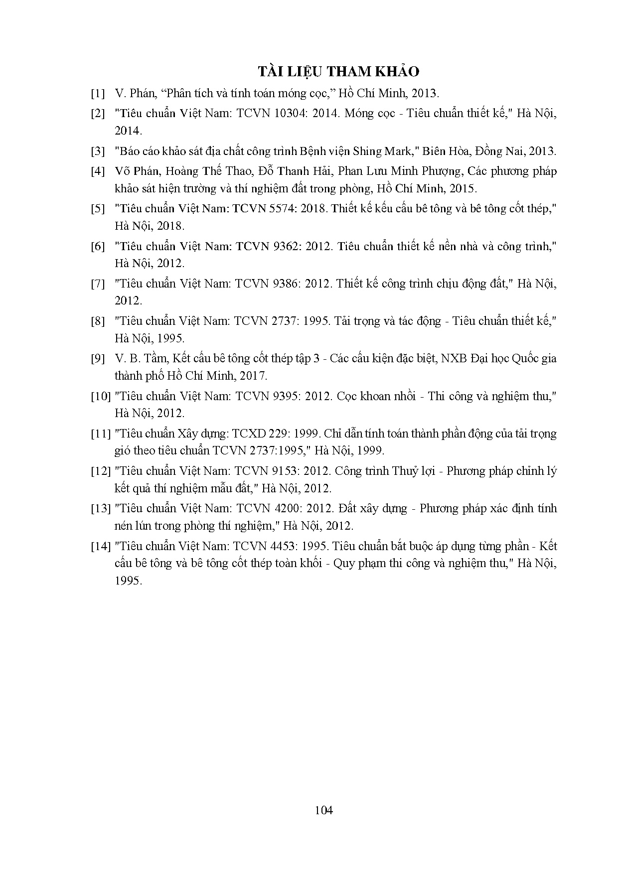 Đồ án tốt nghiệp - Tòa nhà văn phòng quận 8 - Trang 118