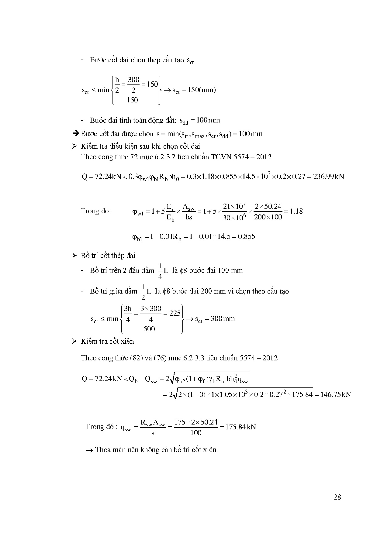 Đồ án tốt nghiệp - Thiết kế chung cư An Bình: Đồ án tốt nghiệp ngành Công nghệ kỹ thuật xây dựng - Trang 28