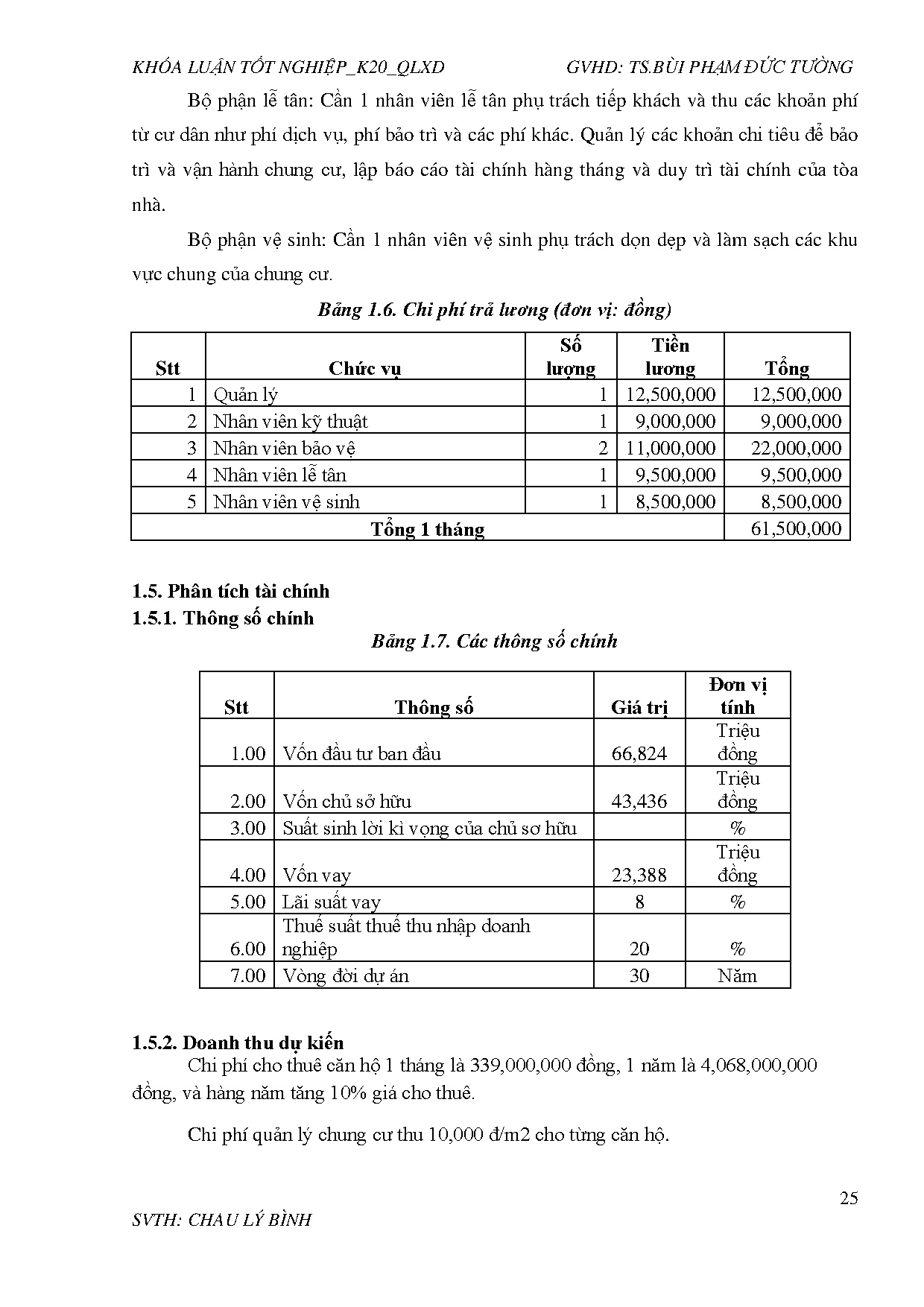 Đồ án tốt nghiệp - Chung cư mini 9 tầng - Trang 37